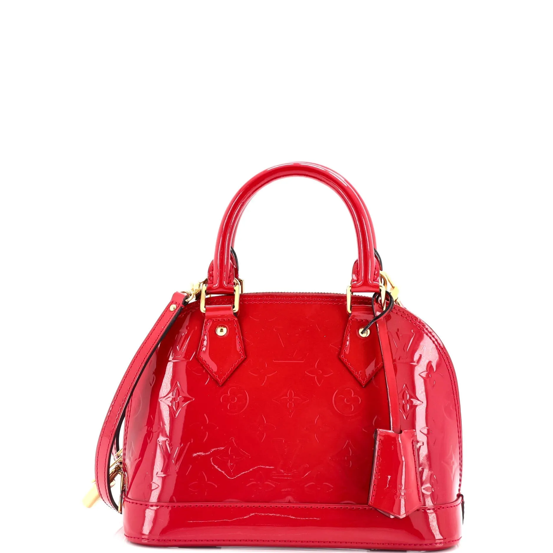Alma Handbag Monogram Vernis BB