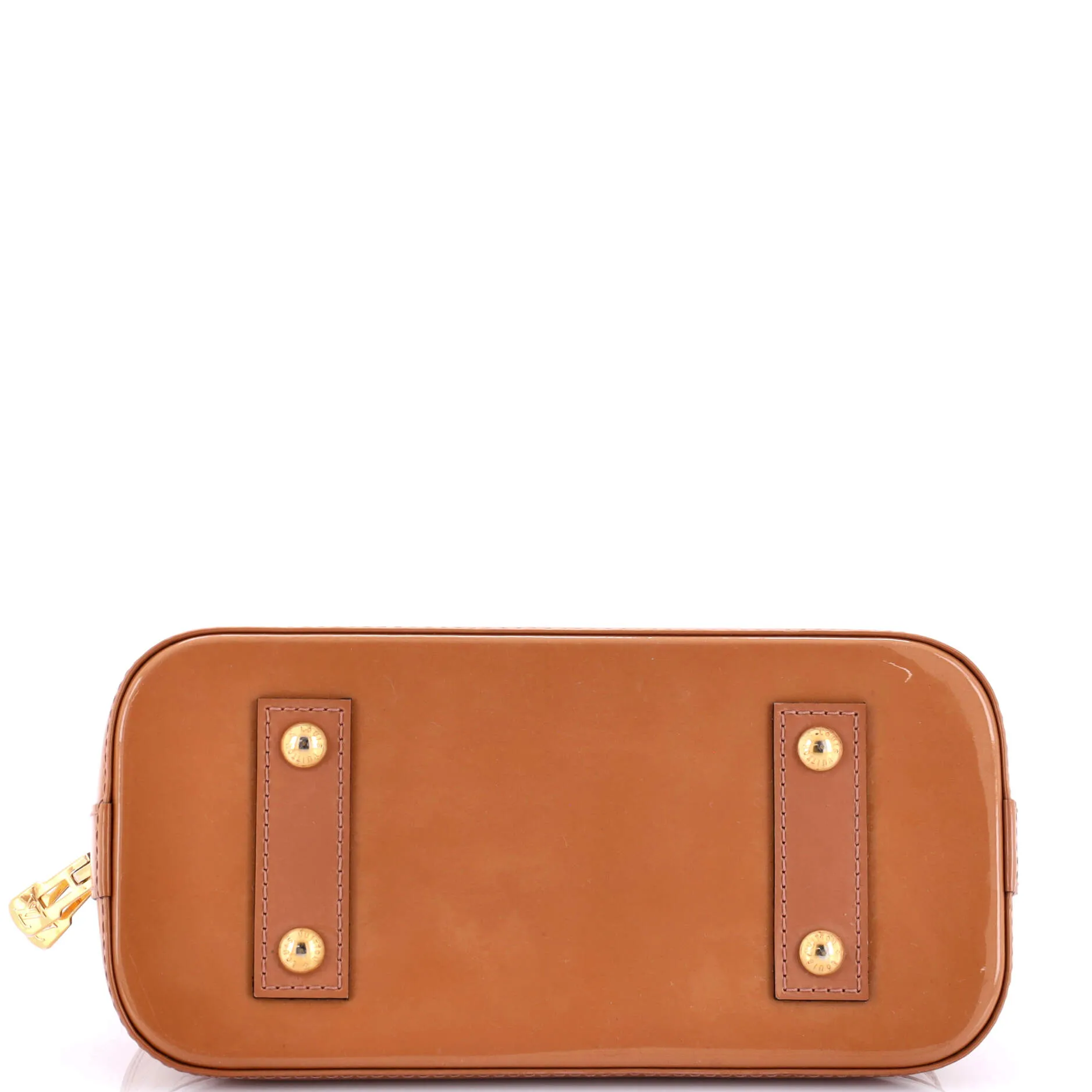 Alma Handbag Monogram Vernis BB