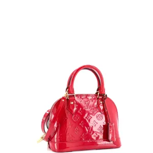 Alma Handbag Monogram Vernis BB