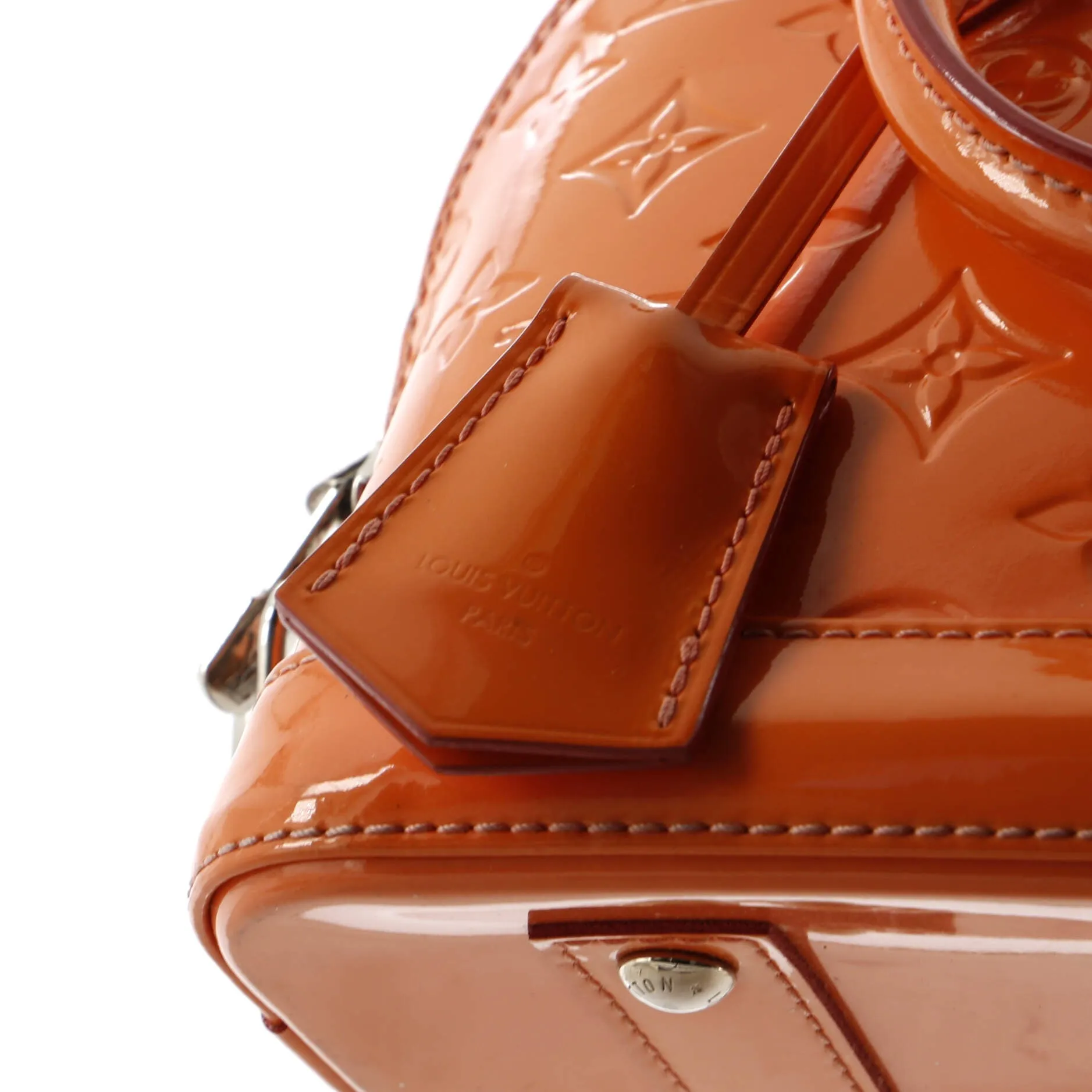 Alma Handbag Monogram Vernis BB
