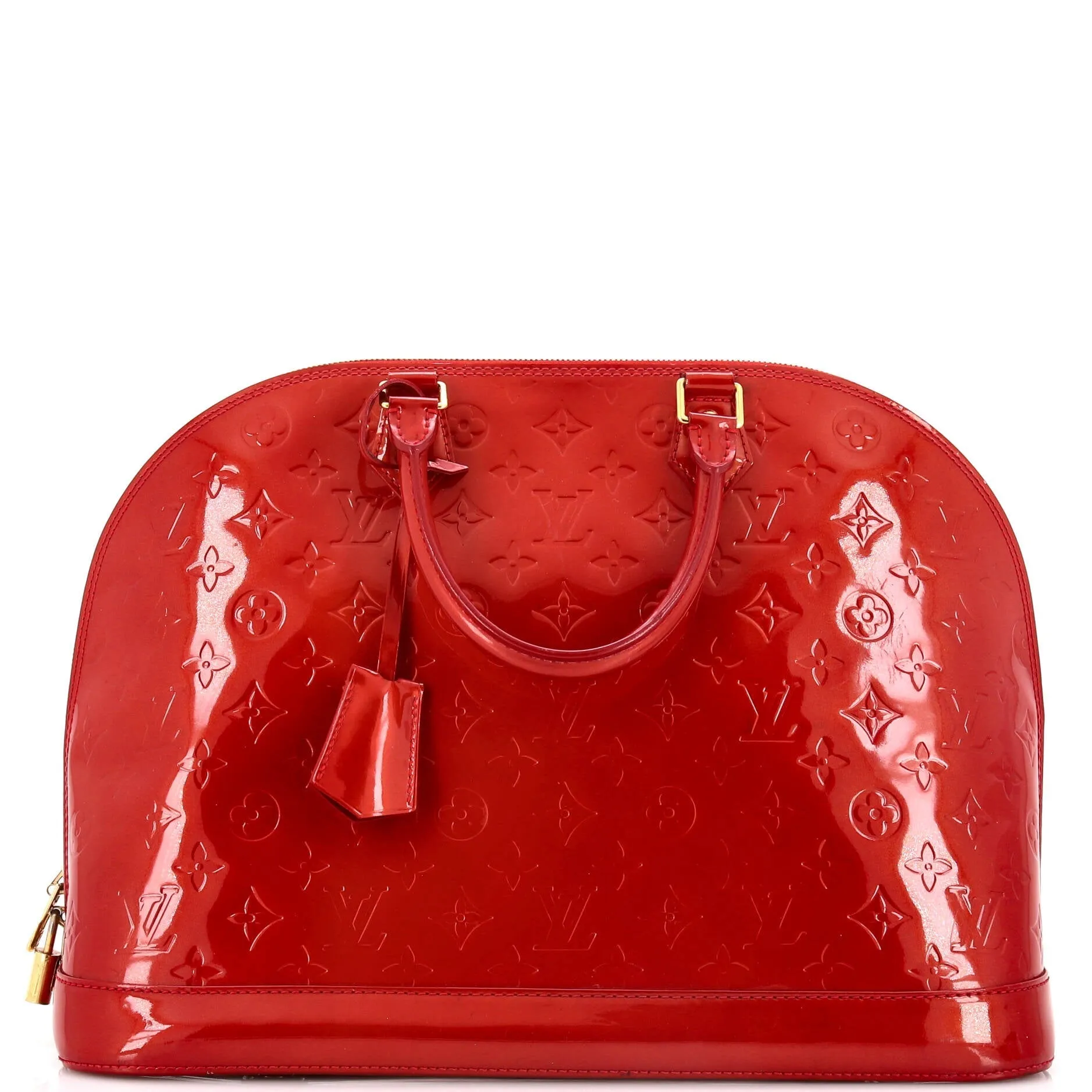 Alma Handbag Monogram Vernis GM