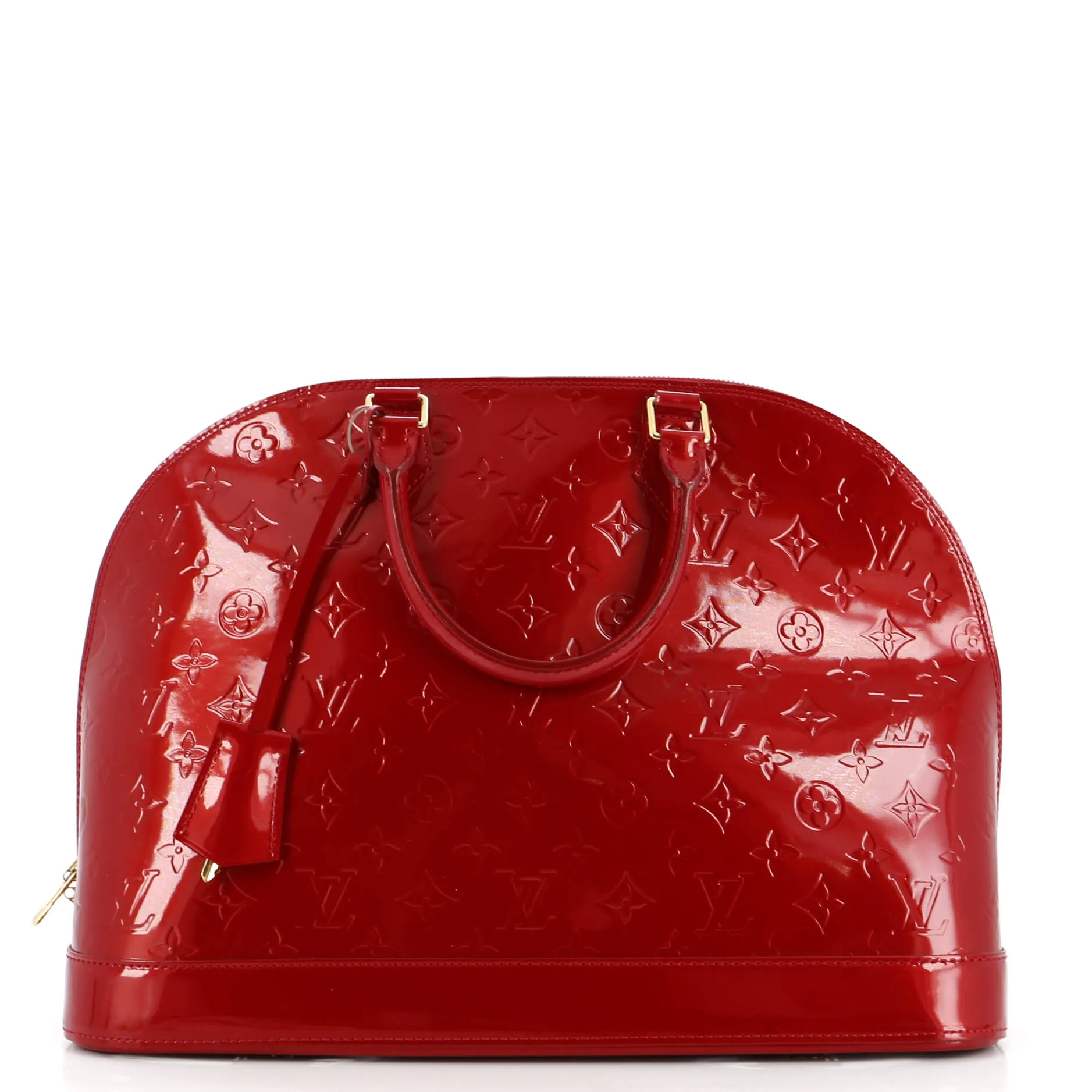 Alma Handbag Monogram Vernis GM