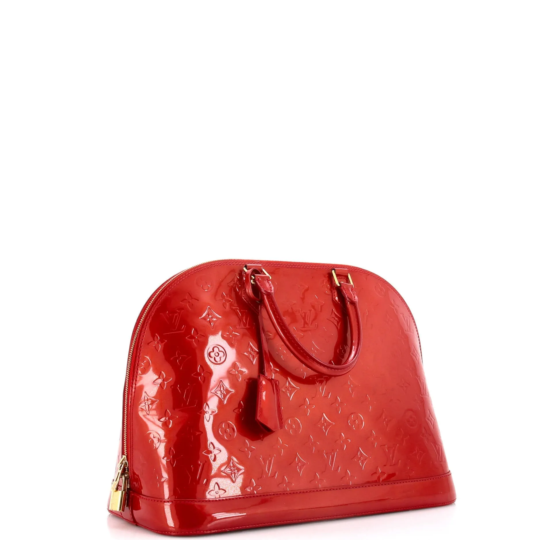 Alma Handbag Monogram Vernis GM