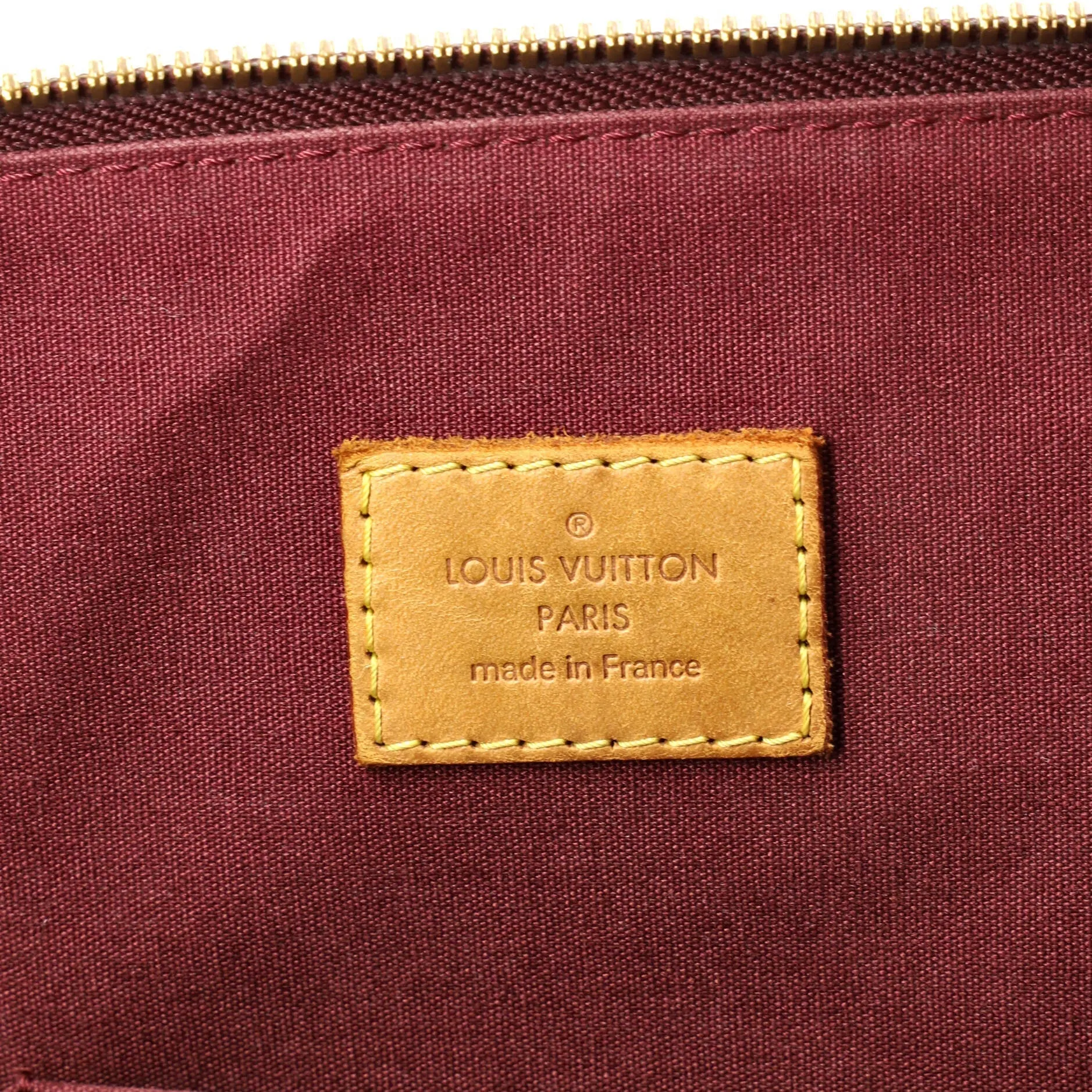 Alma Handbag Monogram Vernis GM