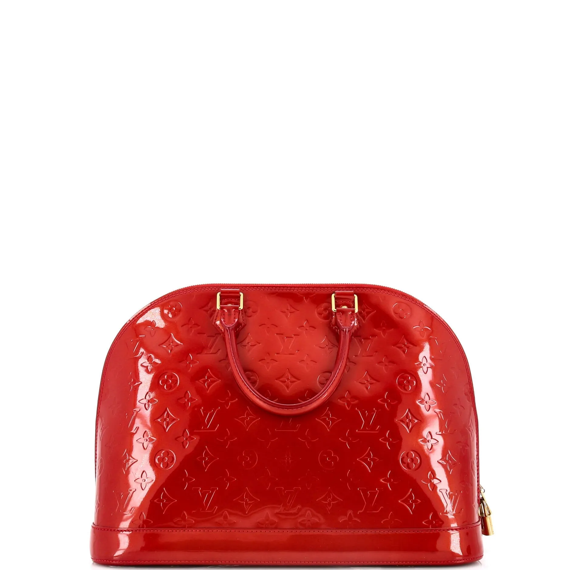 Alma Handbag Monogram Vernis GM