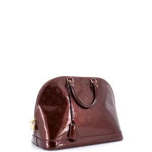 Alma Handbag Monogram Vernis GM