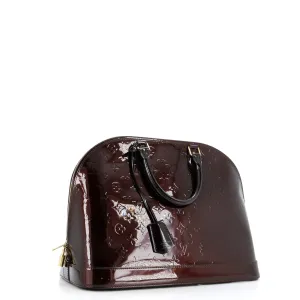 Alma Handbag Monogram Vernis GM