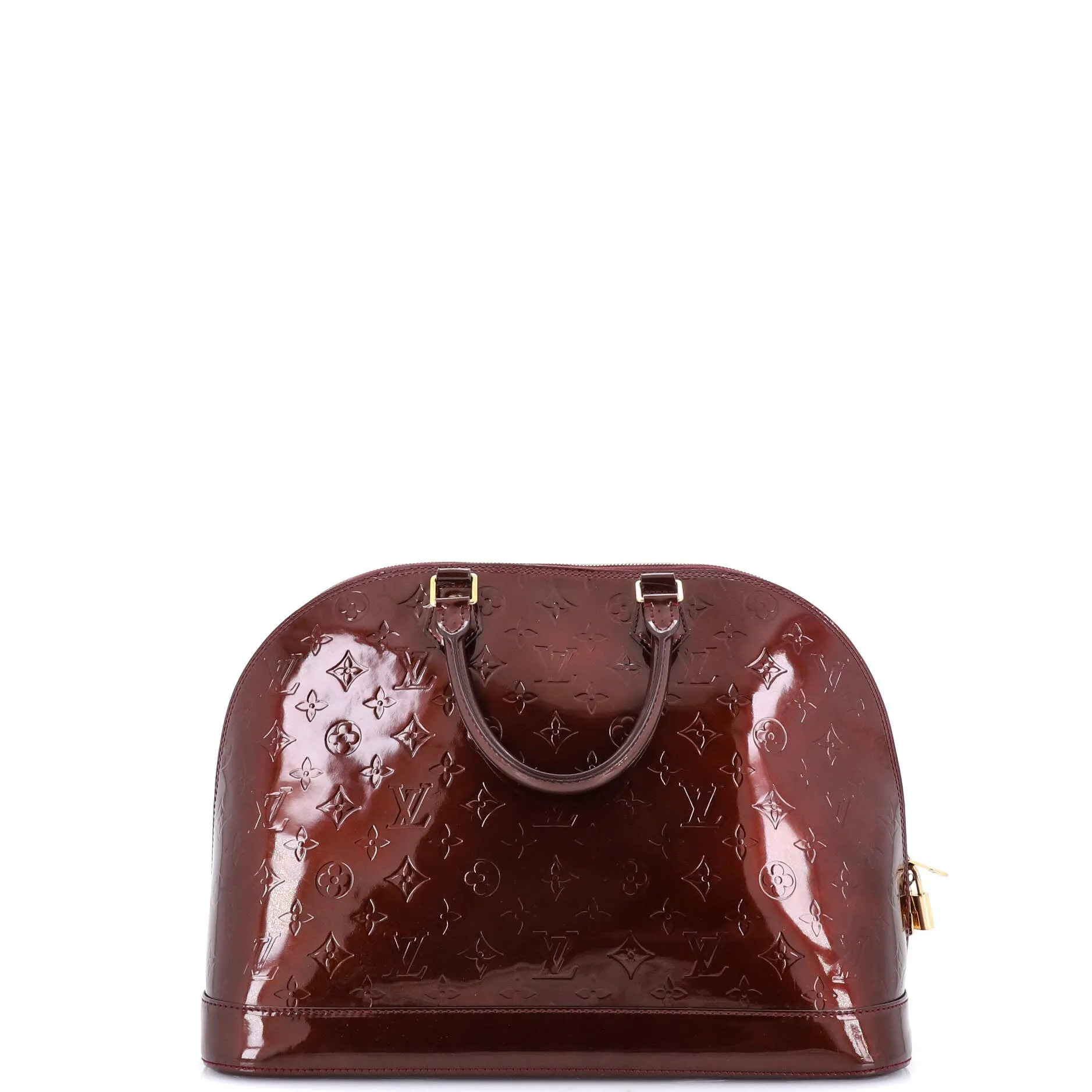 Alma Handbag Monogram Vernis GM