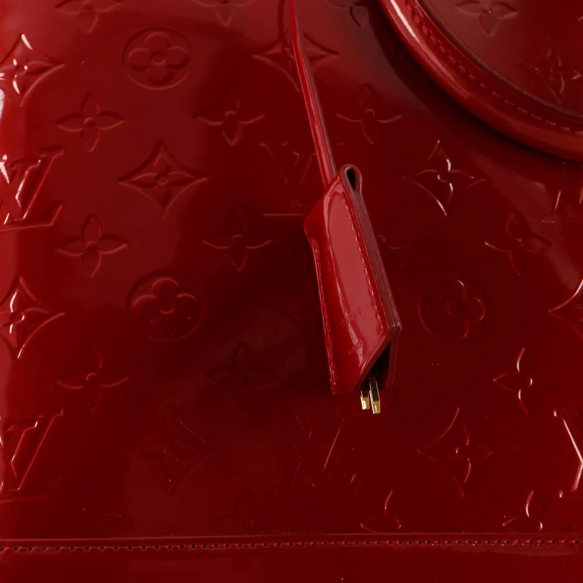 Alma Handbag Monogram Vernis GM