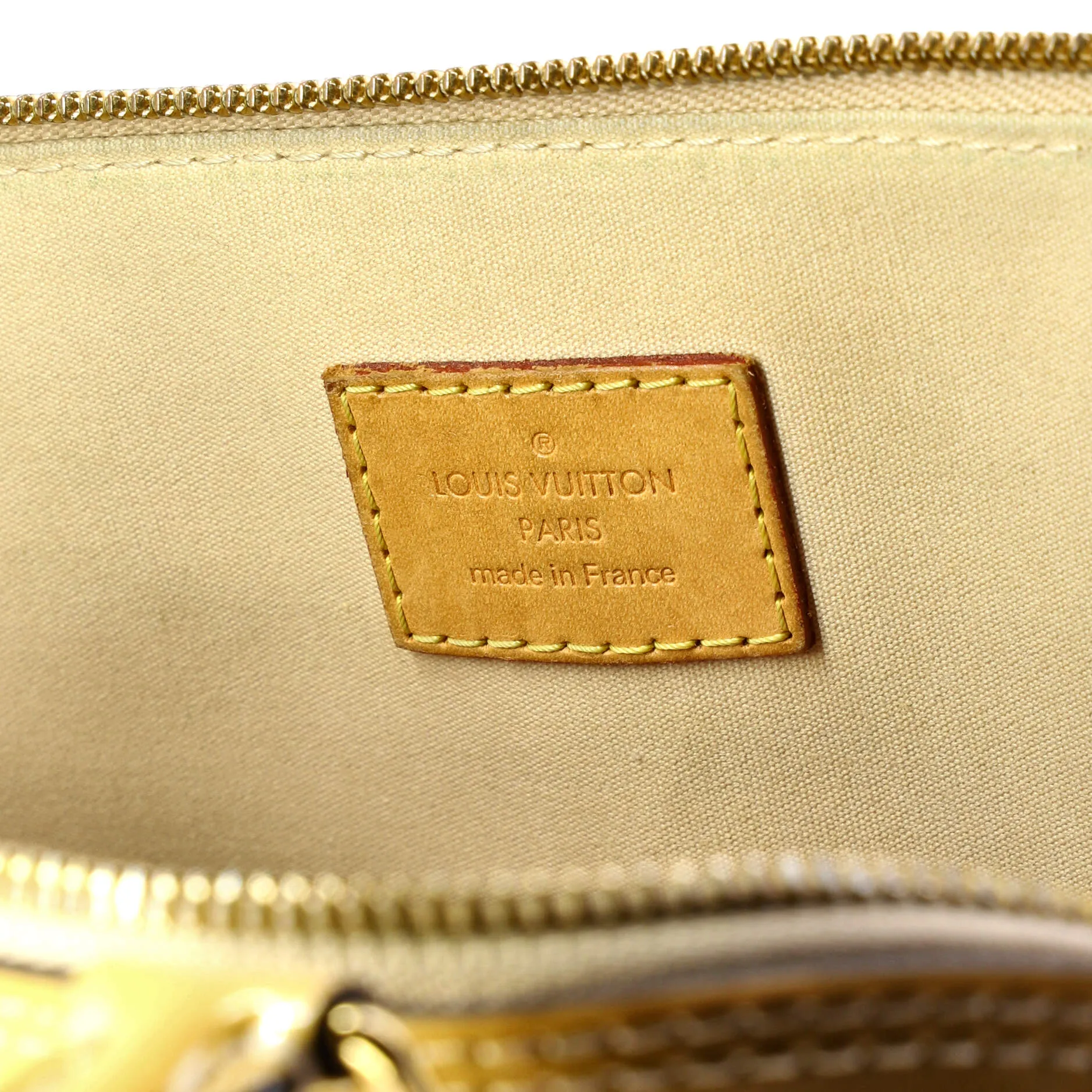 Alma Handbag Monogram Vernis PM
