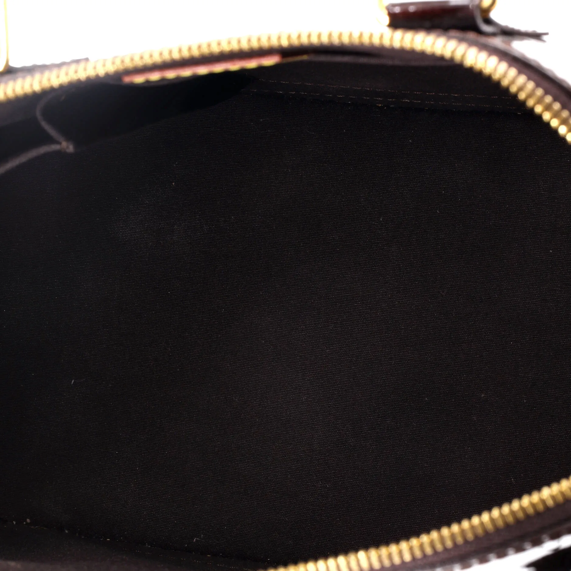 Alma Handbag Monogram Vernis PM
