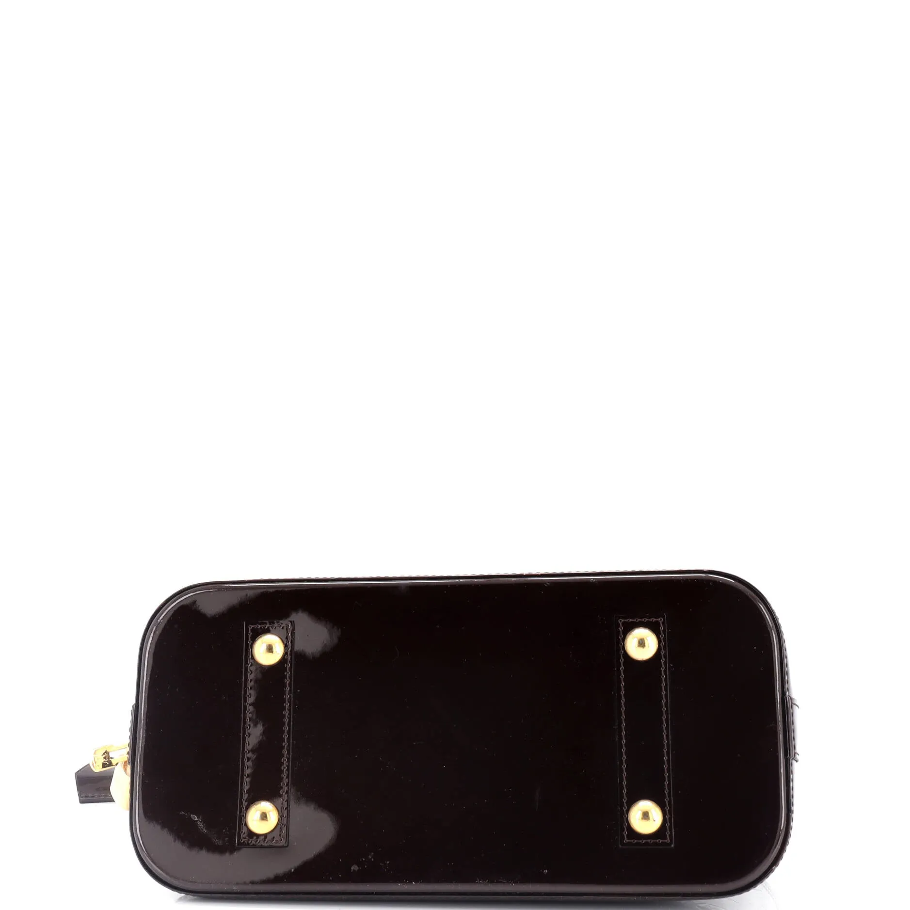 Alma Handbag Monogram Vernis PM