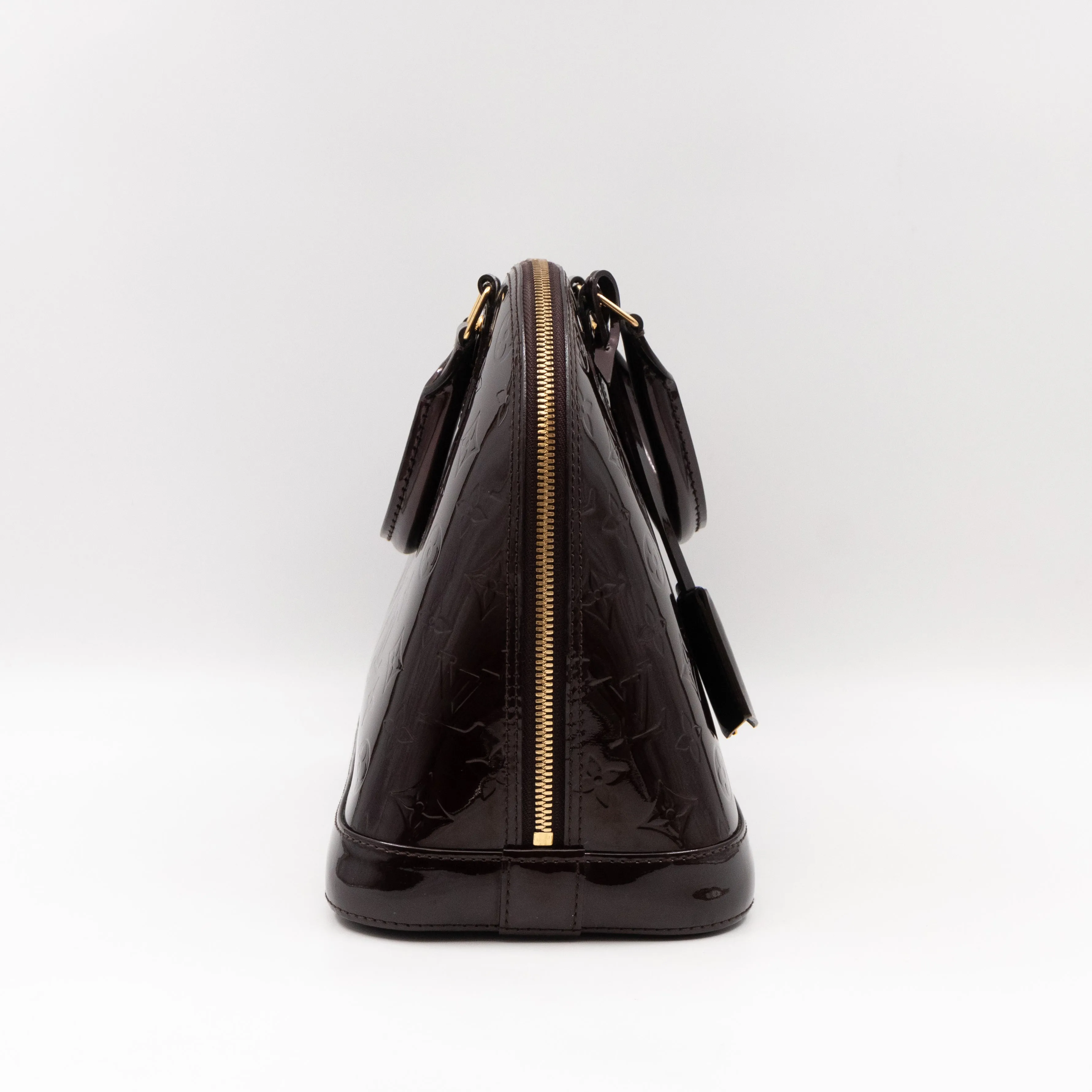 Alma PM Amarante Vernis Leather