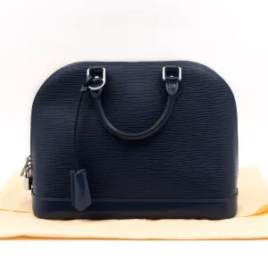 Alma PM Epi Leather Indigo