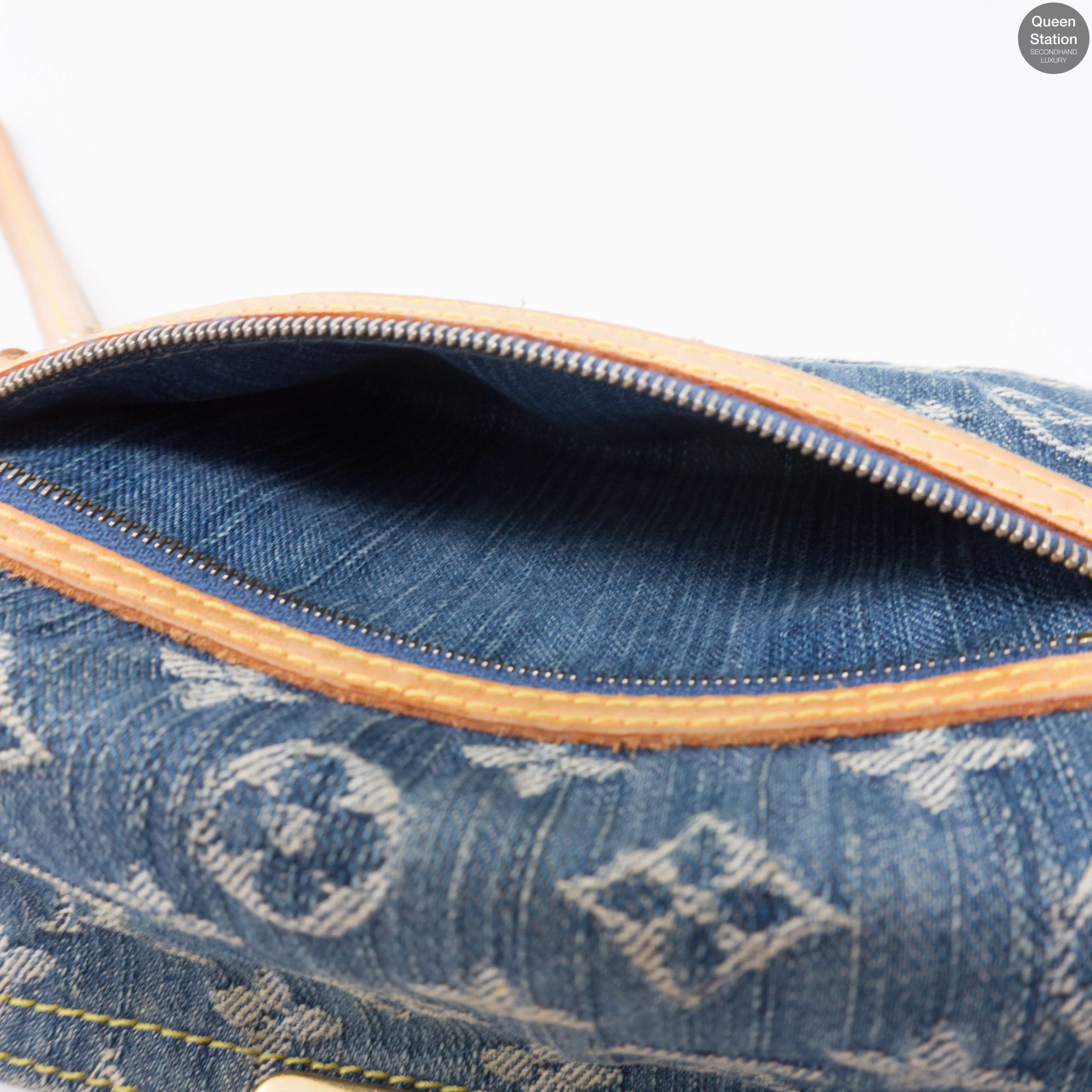 Amelia Denim Clutch