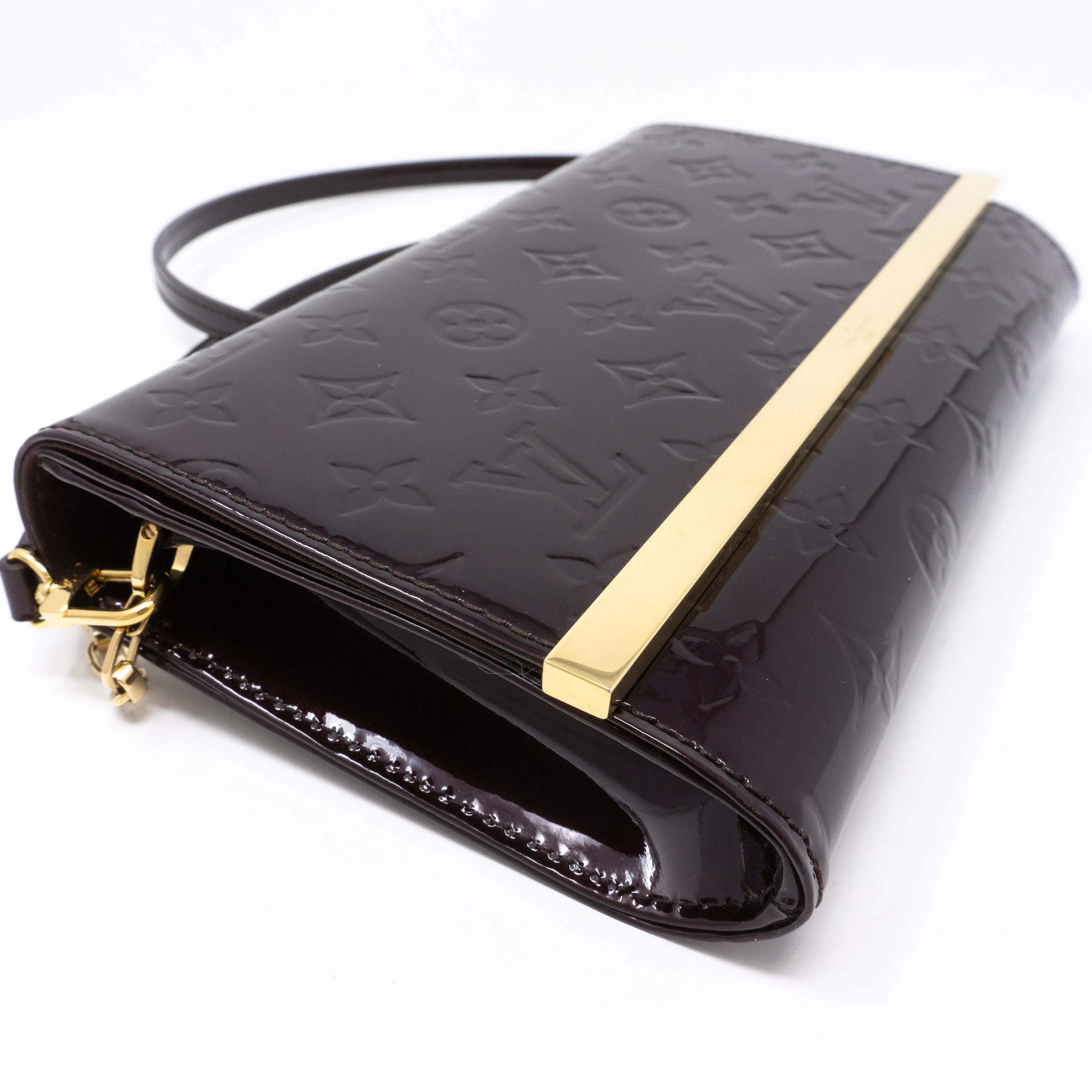 Ana Clutch Vernis Amarante