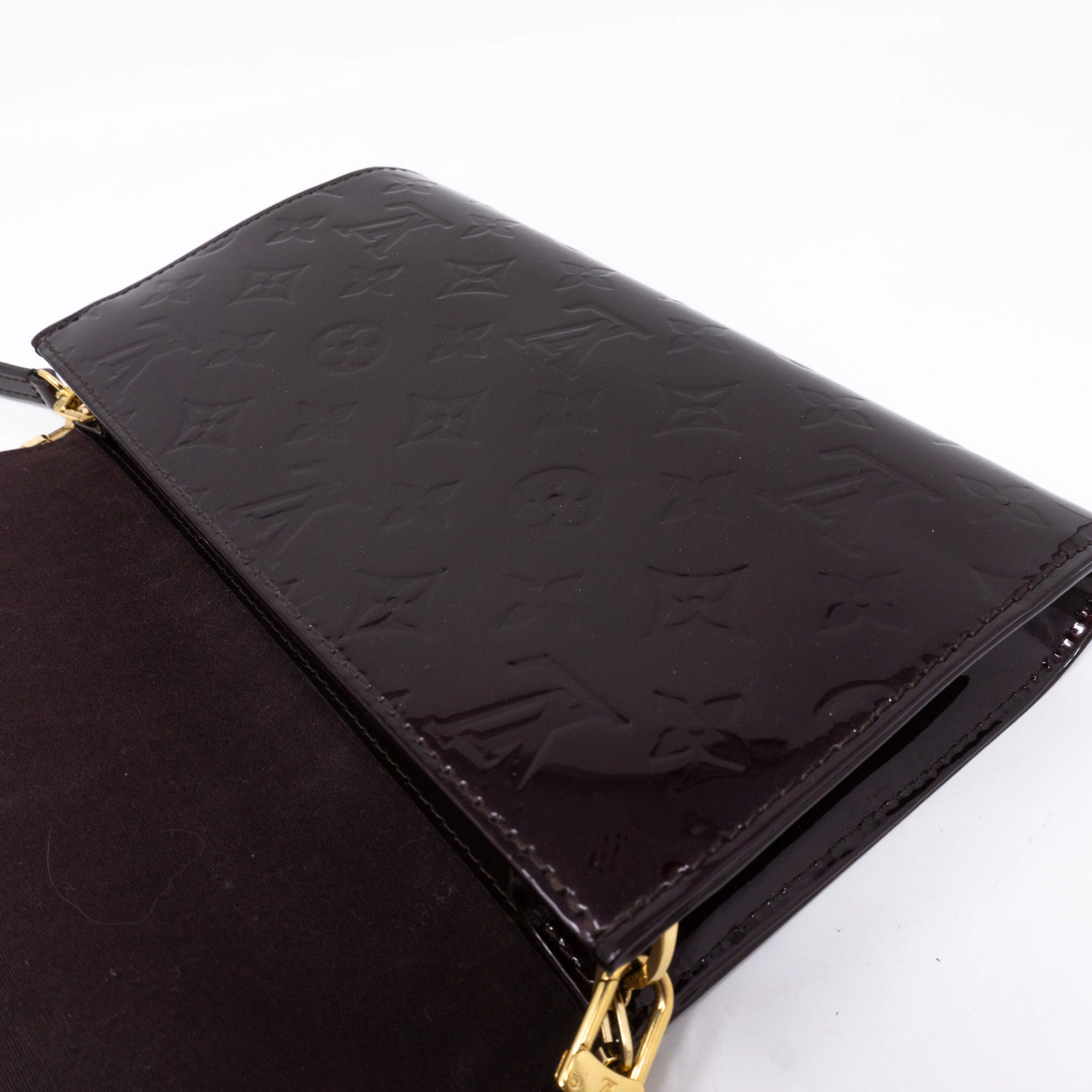 Ana Clutch Vernis Amarante