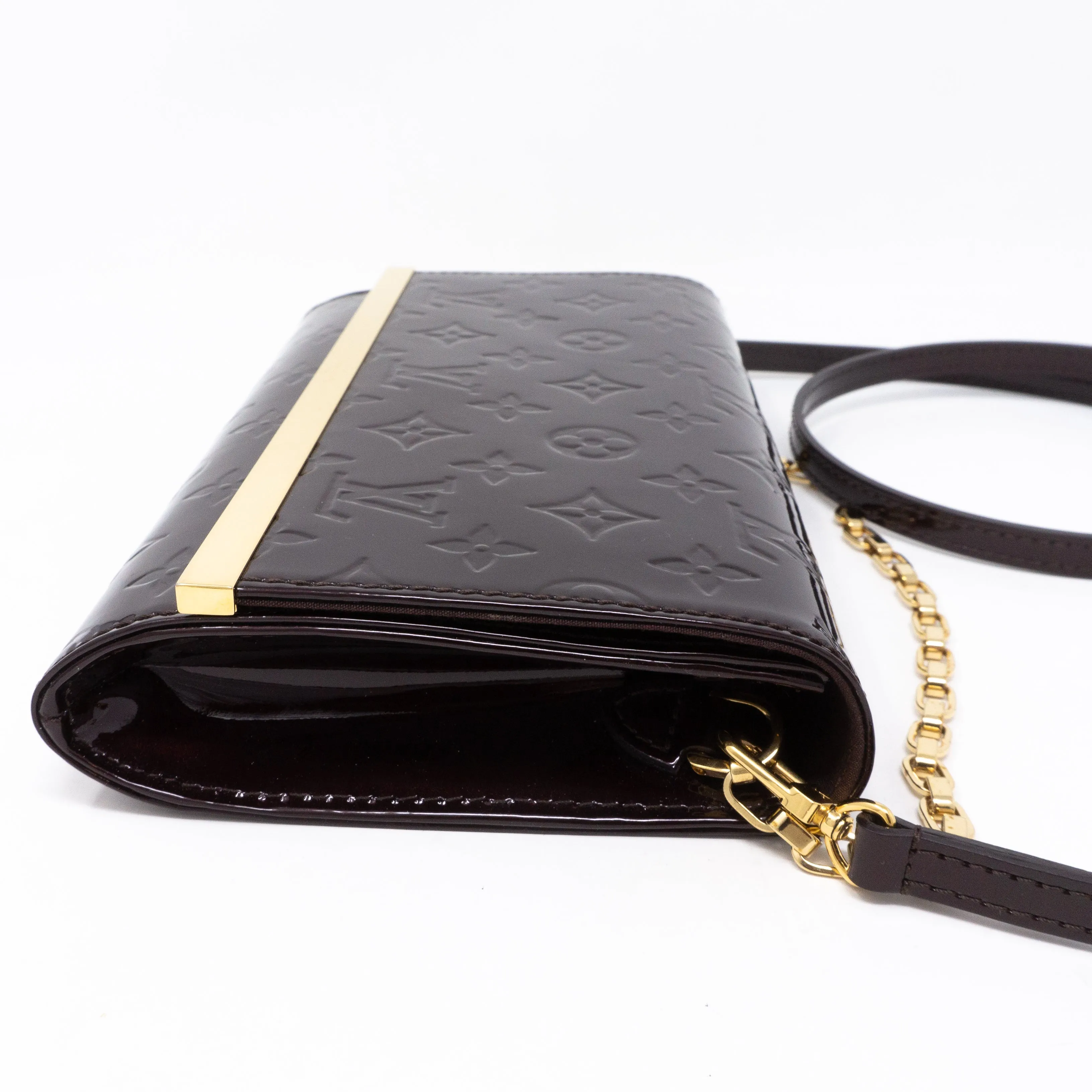 Ana Clutch Vernis Amarante
