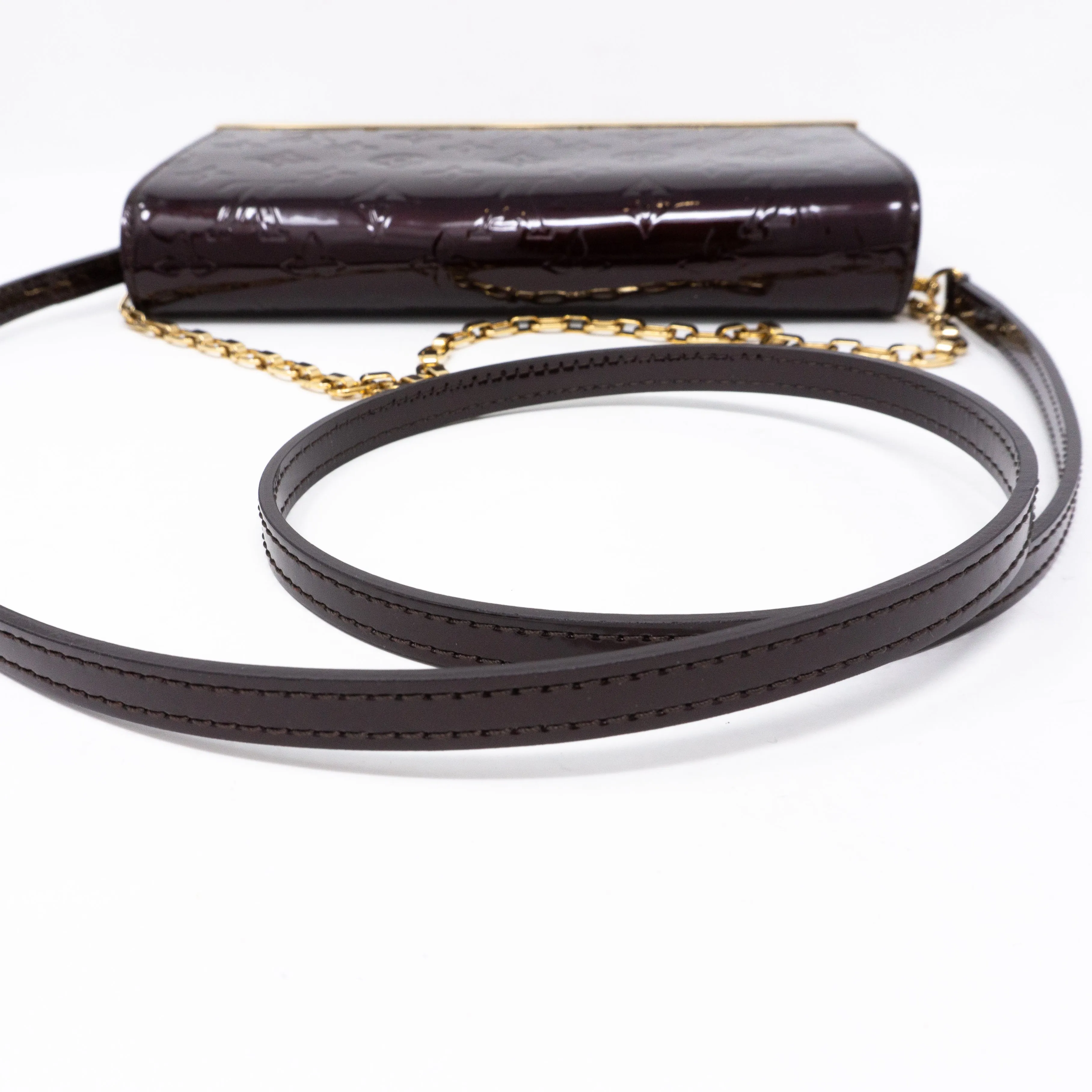 Ana Clutch Vernis Amarante