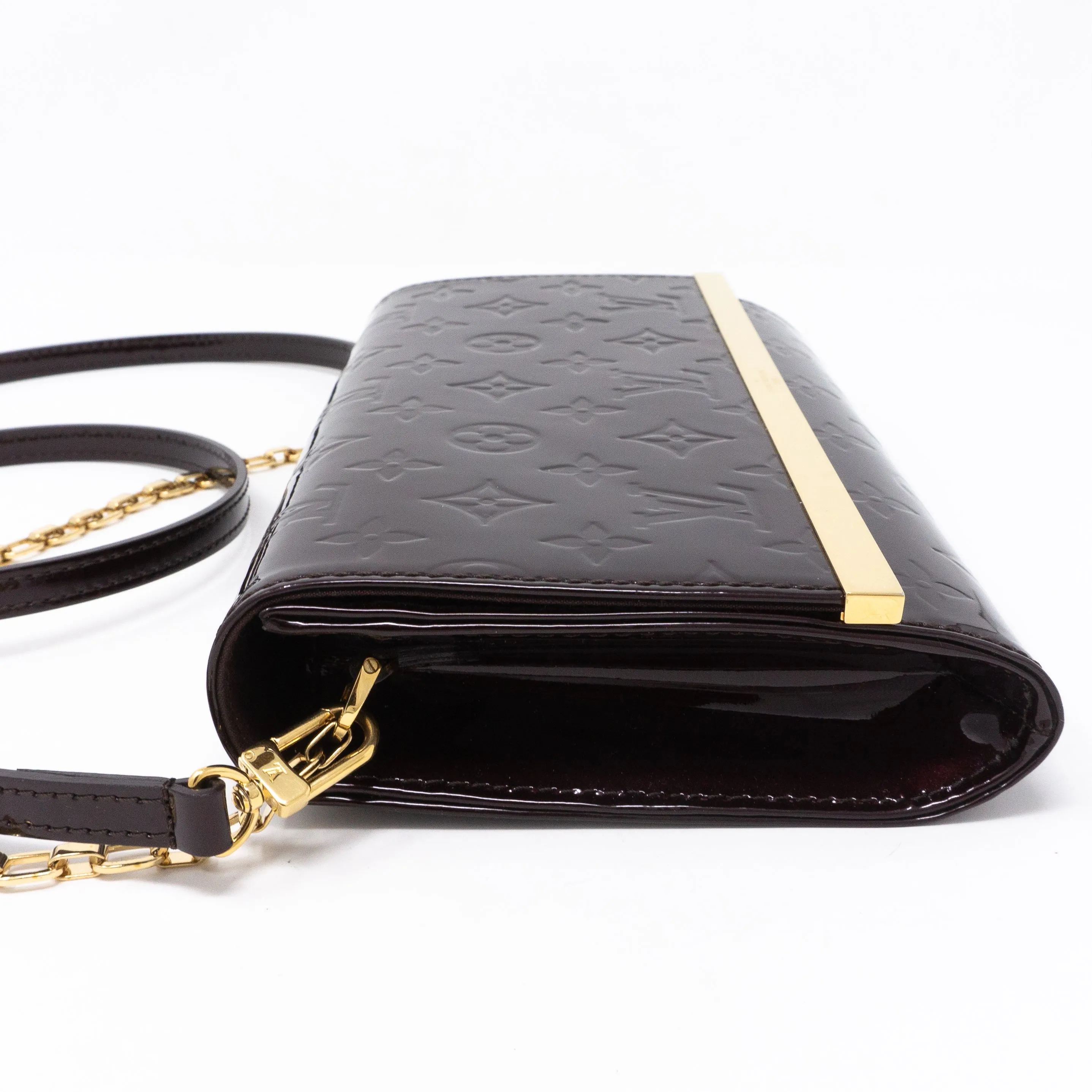 Ana Clutch Vernis Amarante