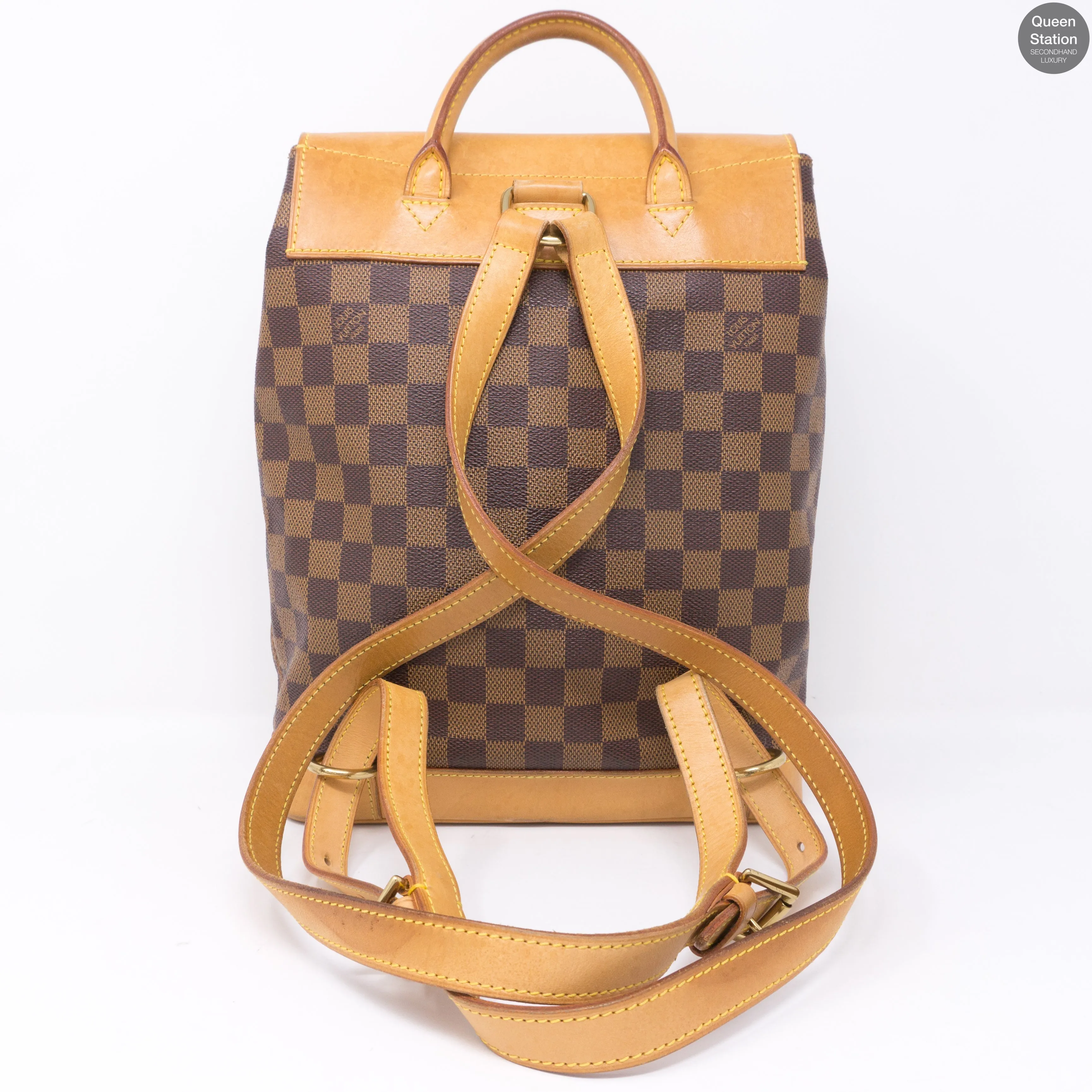 Arlequin Centenaire Soho Damier Ebene Backpack