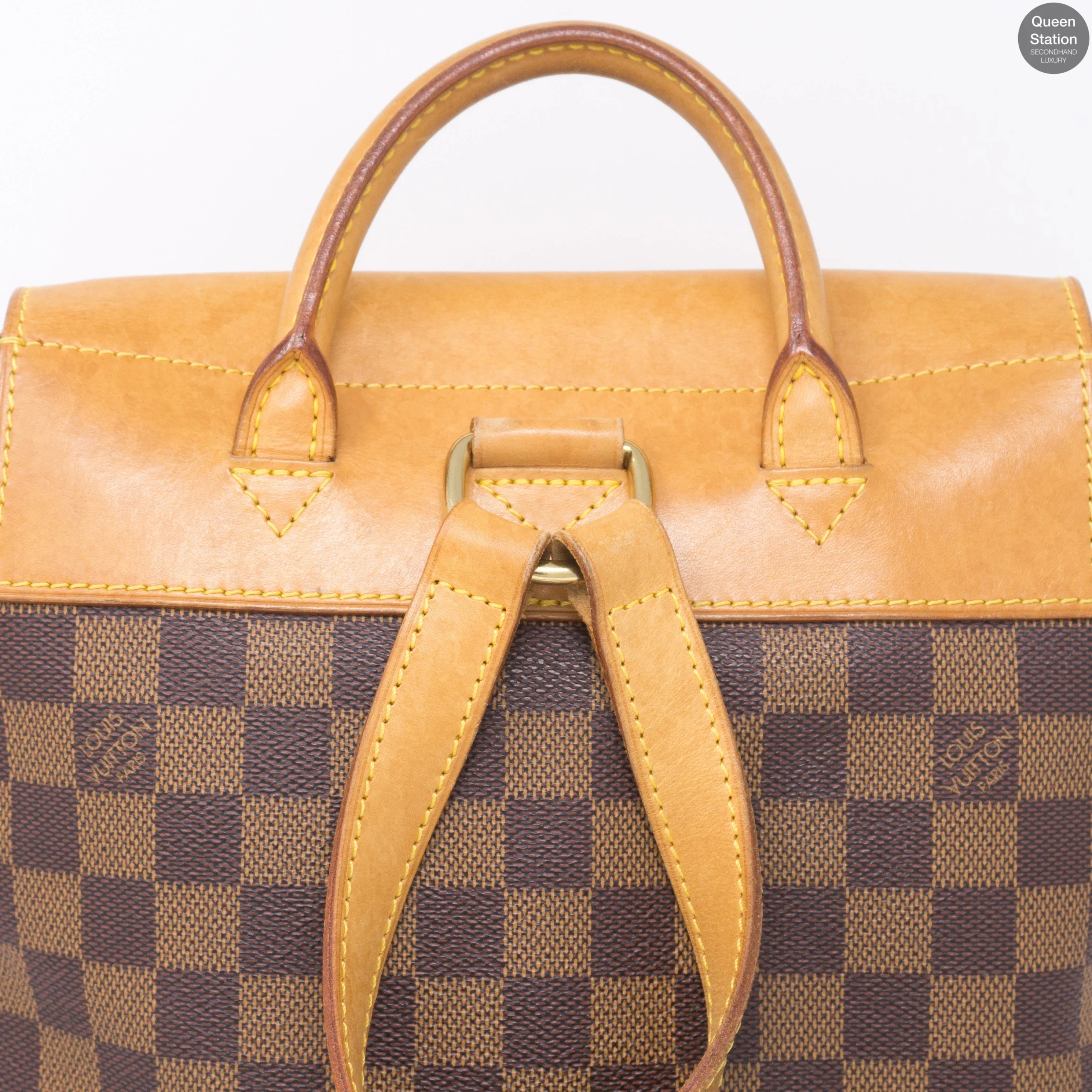 Arlequin Centenaire Soho Damier Ebene Backpack