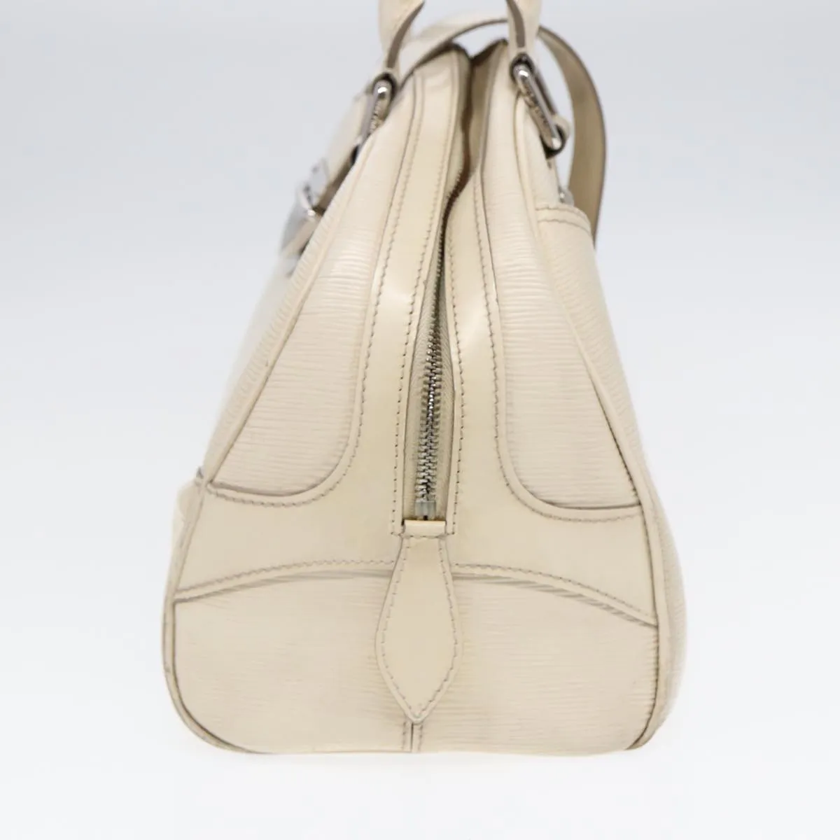 Artsy MM Handbag Cream Leather