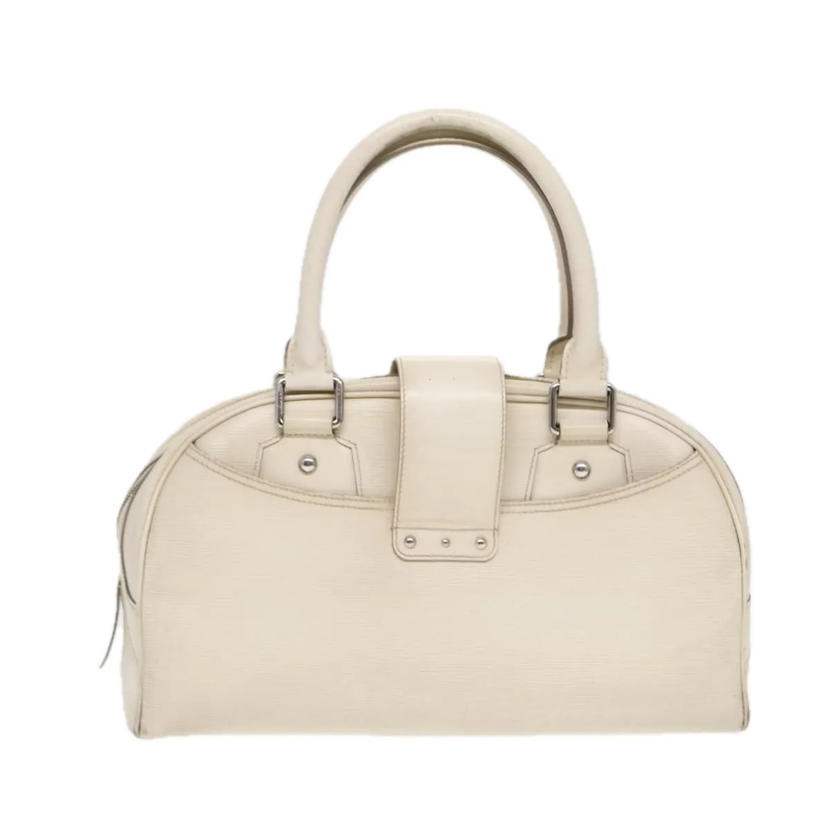 Artsy MM Handbag Cream Leather