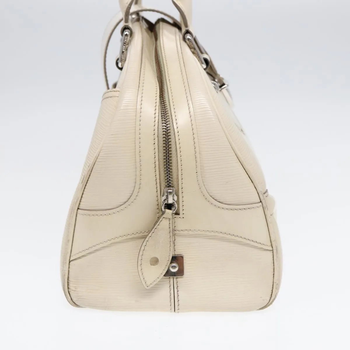 Artsy MM Handbag Cream Leather