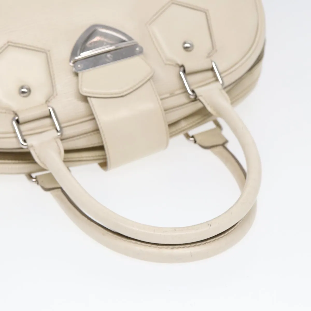 Artsy MM Handbag Cream Leather