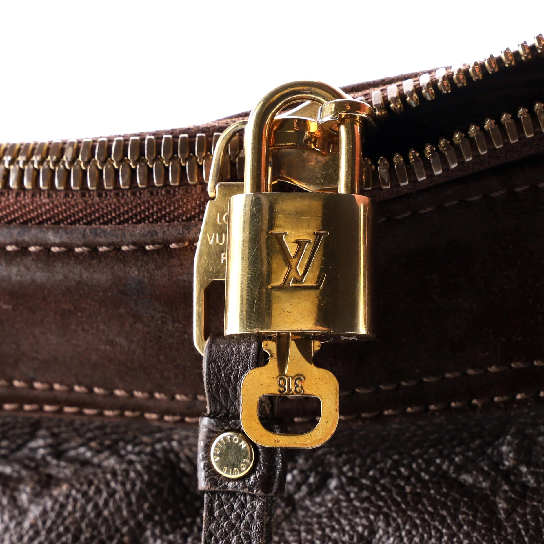 Audacieuse Handbag Monogram Empreinte Leather MM