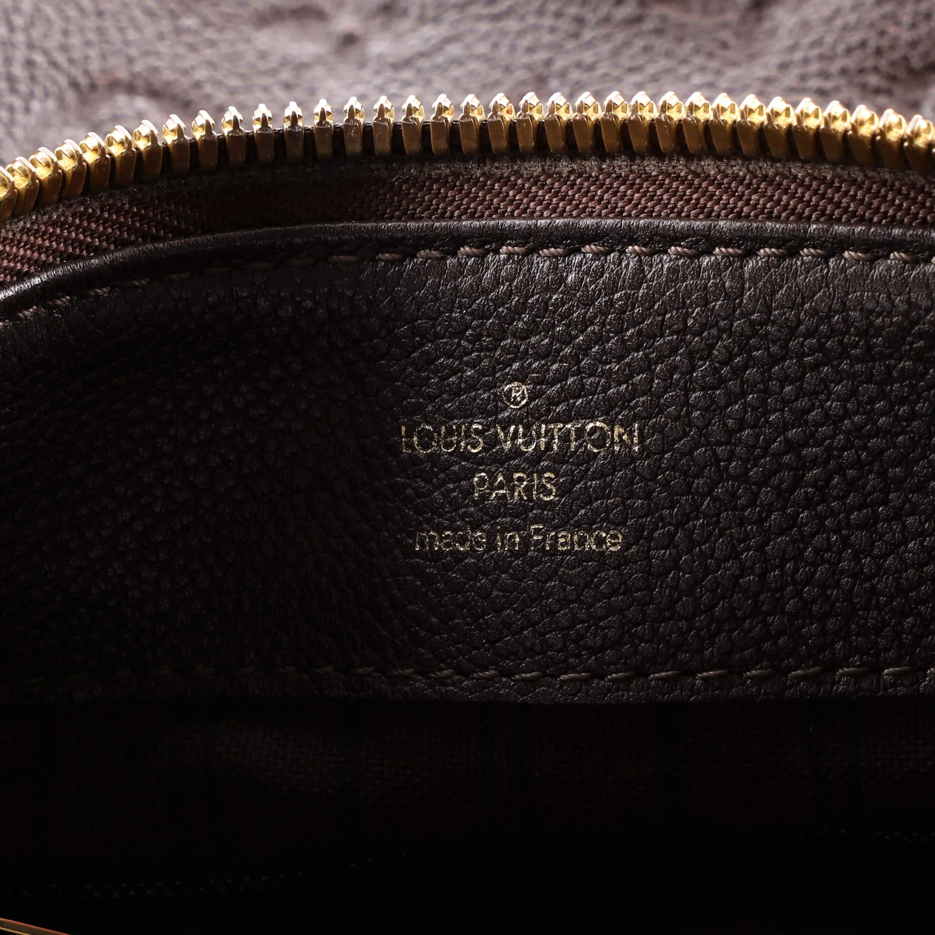 Audacieuse Handbag Monogram Empreinte Leather MM