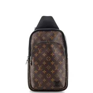 Avenue Sling Bag Macassar Monogram Canvas