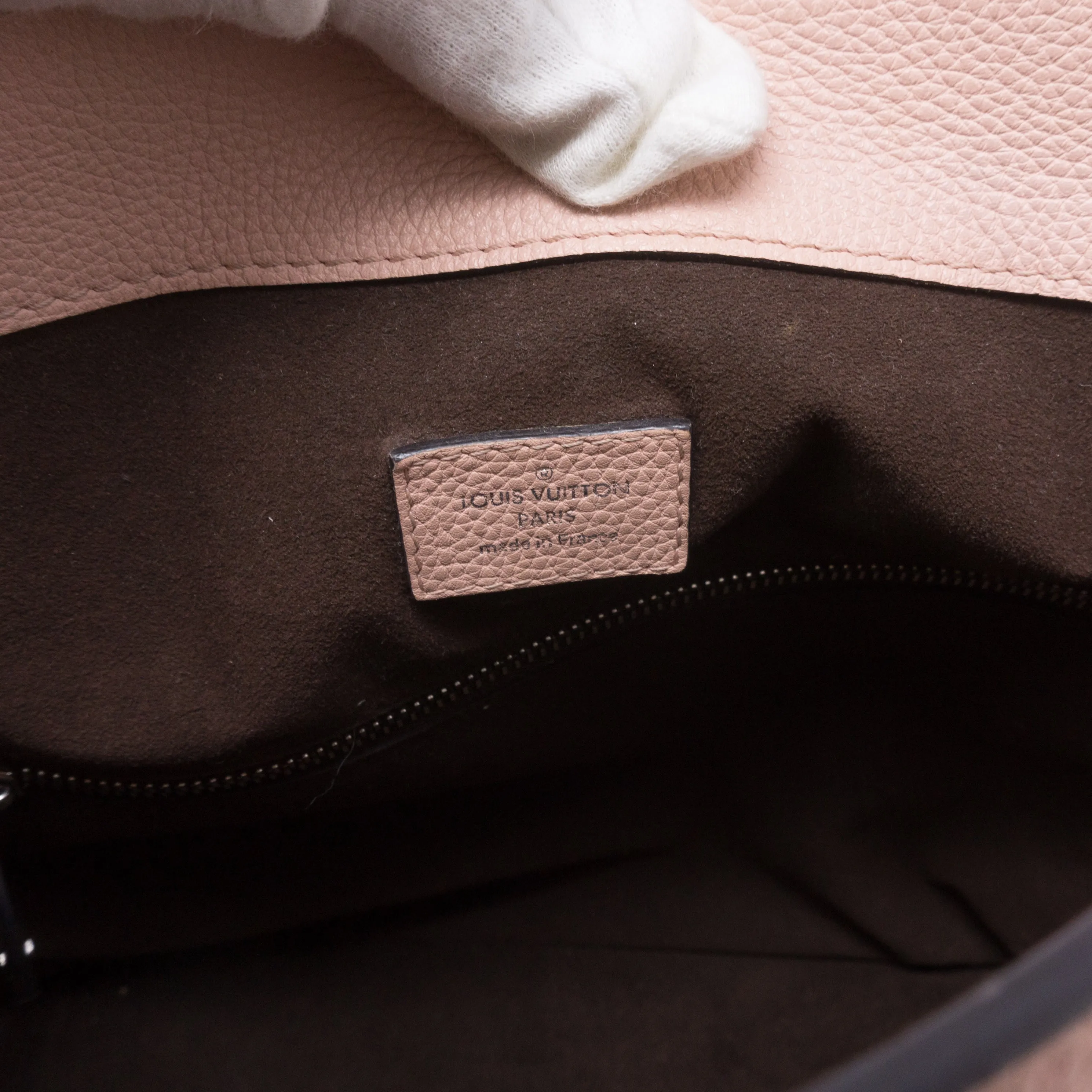 Babylone PM Magnolia Mahina Leather
