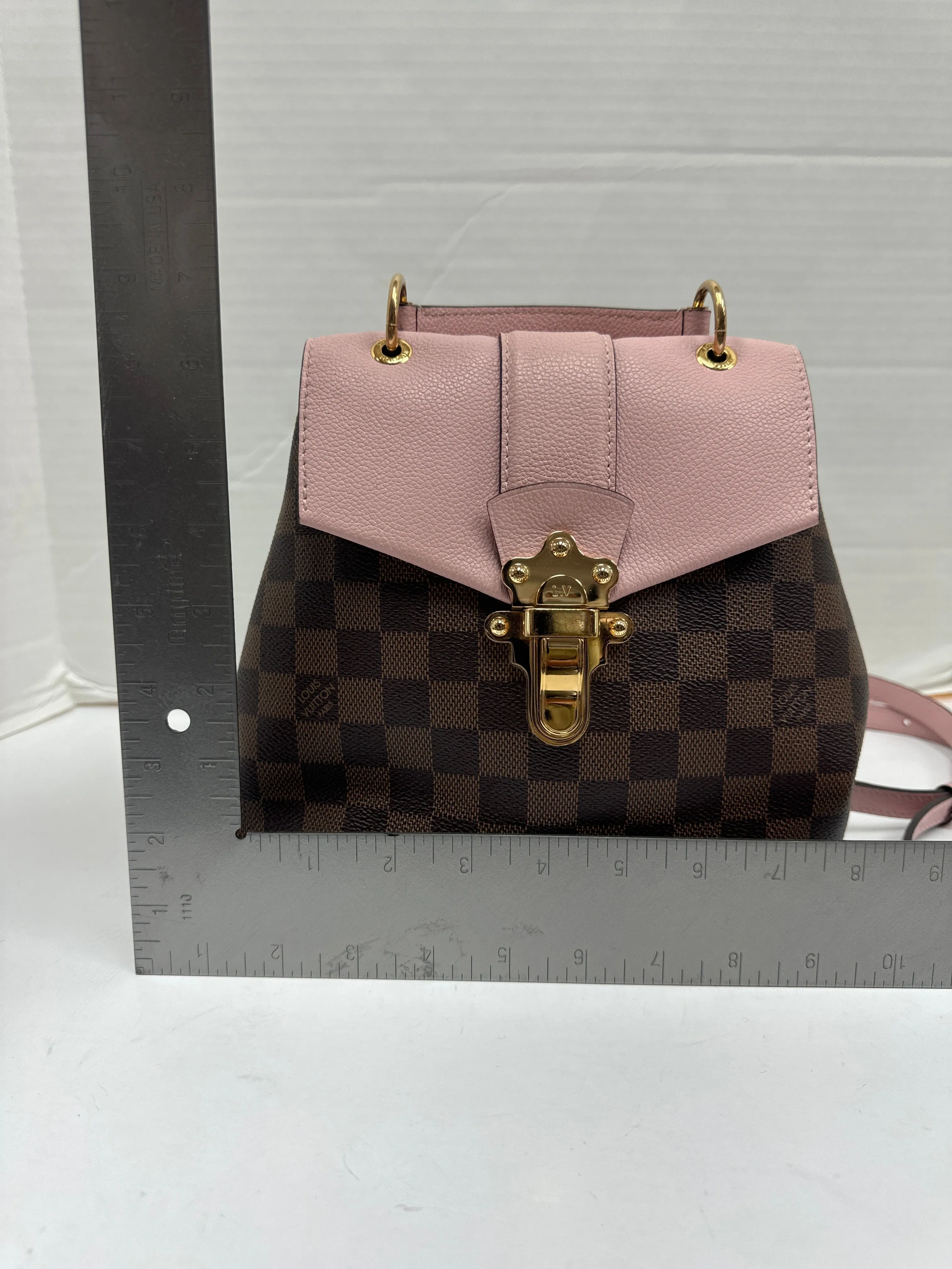 Backpack Designer By Louis Vuitton, Size: Small