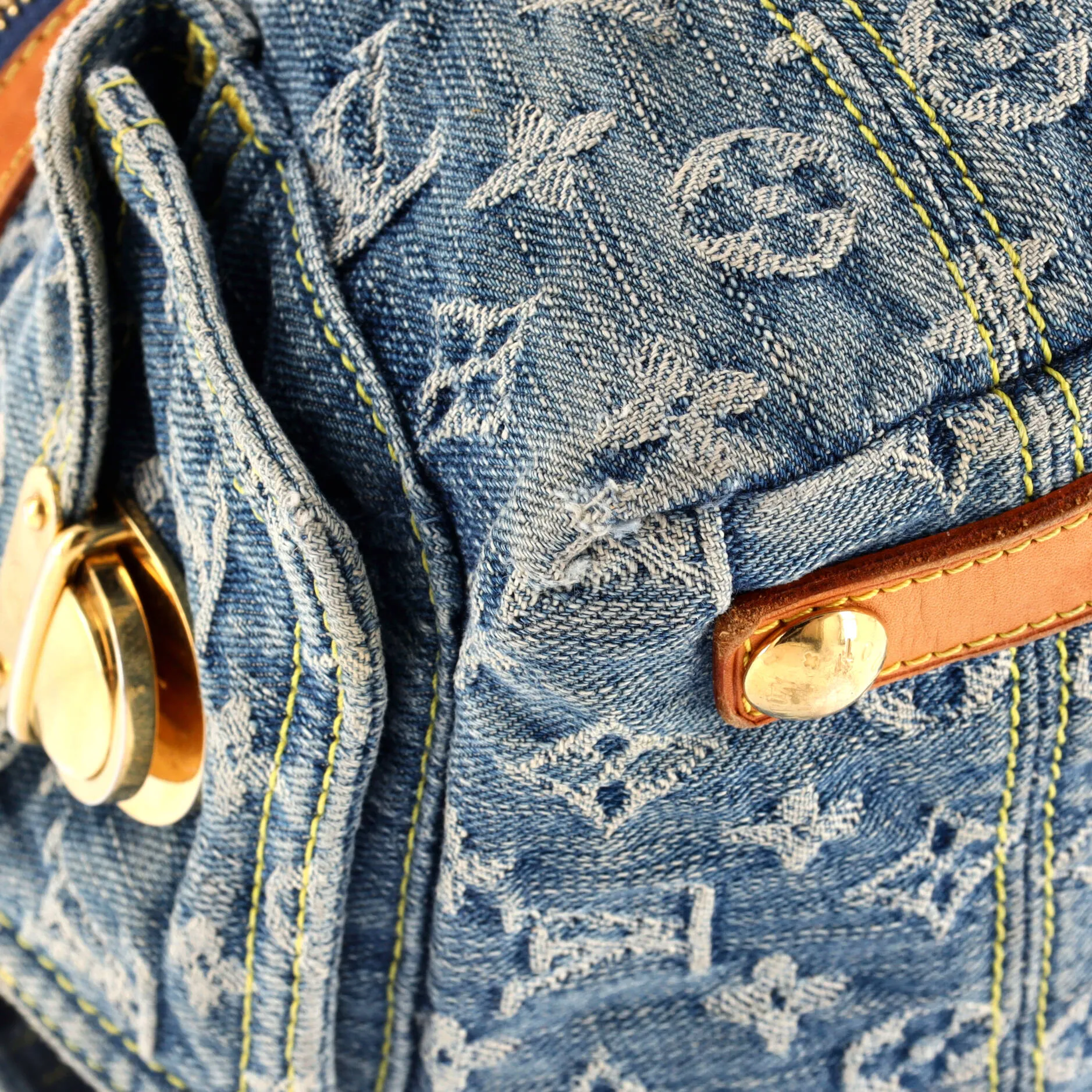 Baggy Handbag Denim PM