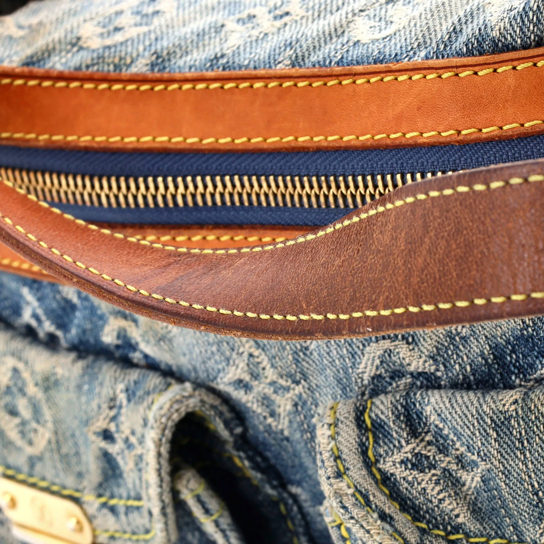 Baggy Handbag Denim PM