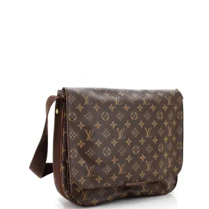 Beaubourg Messenger Bag Monogram Canvas MM