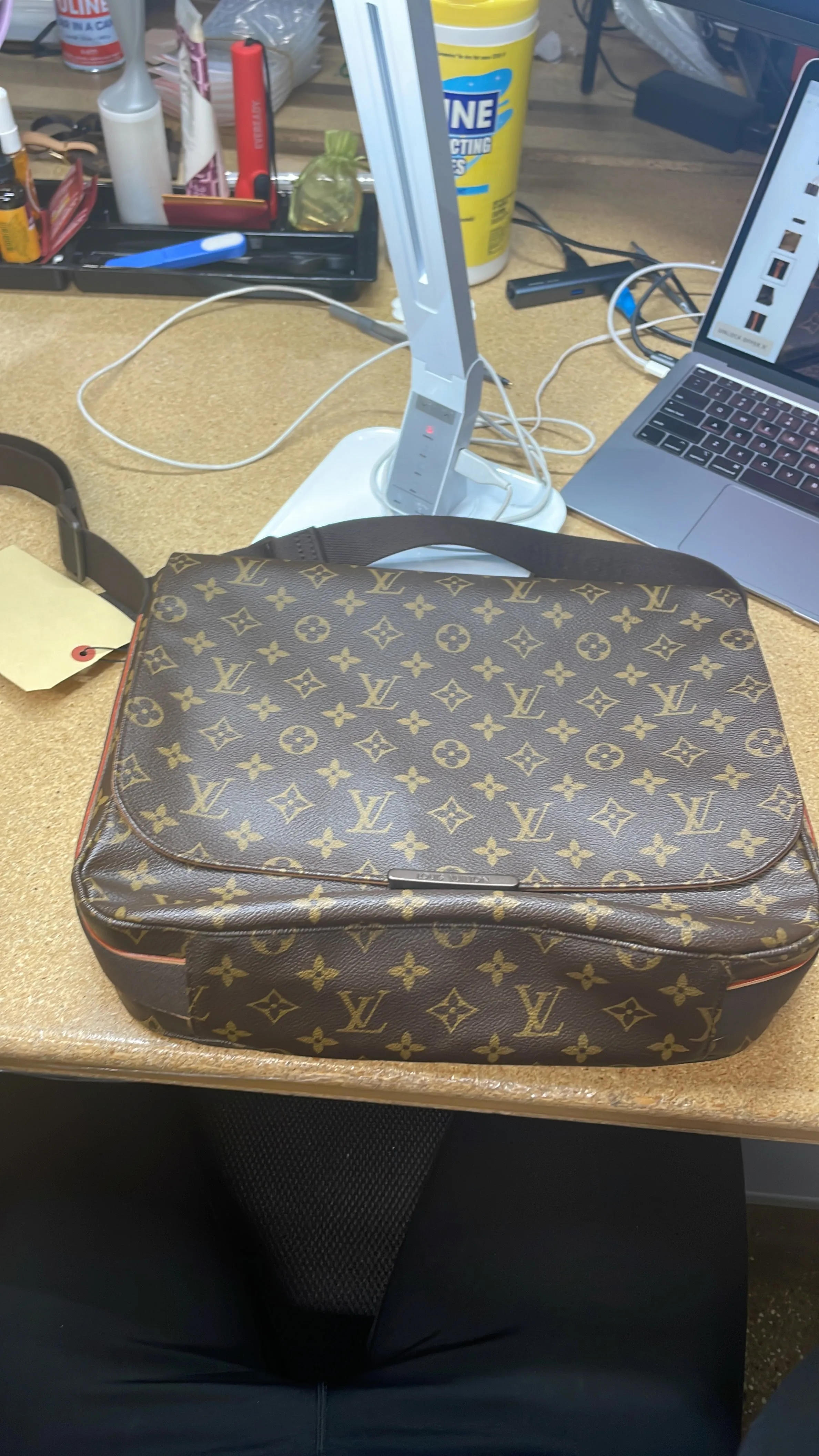 Beaubourg Messenger Bag Monogram Canvas MM