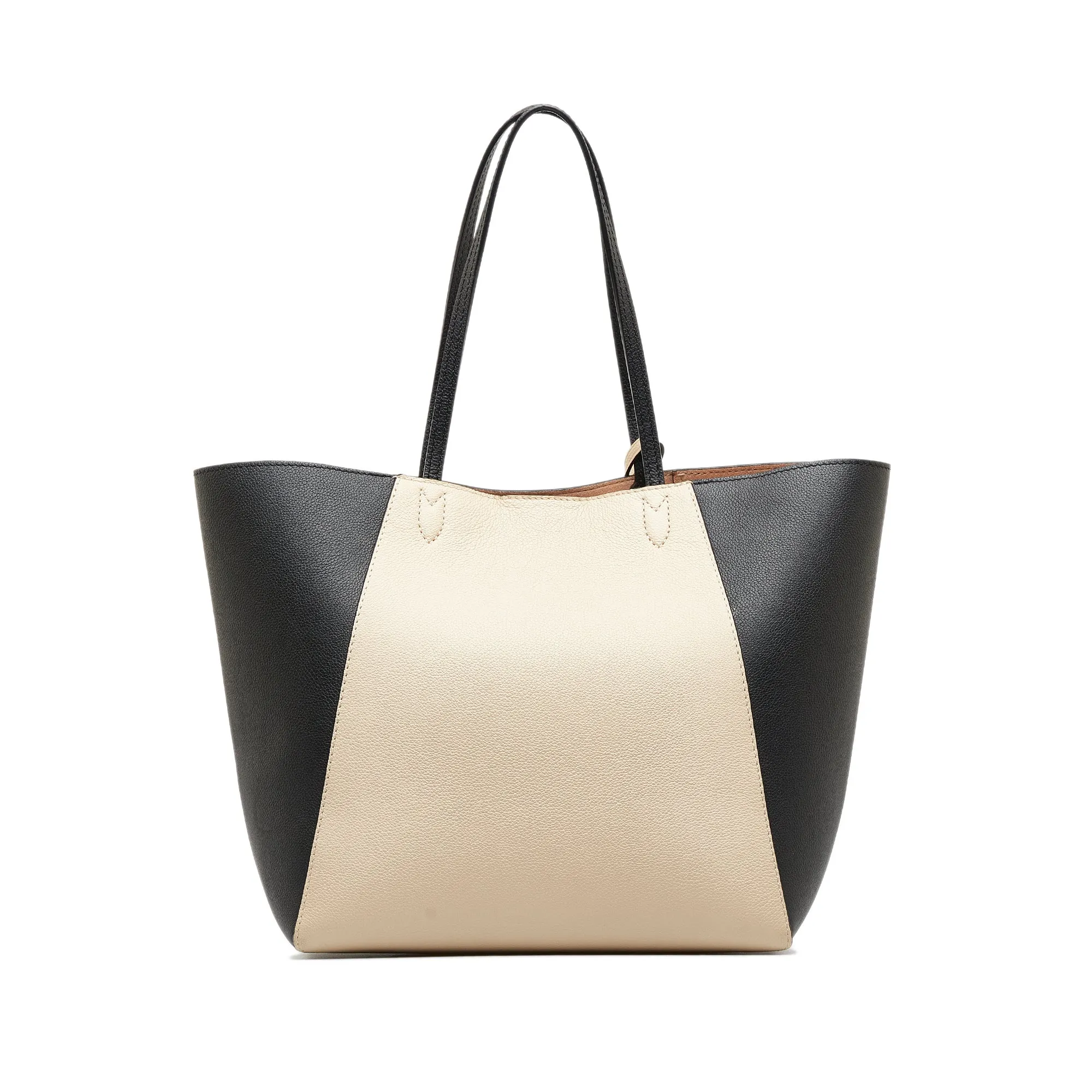 Beige Louis Vuitton LockMe Cabas Tote Bag