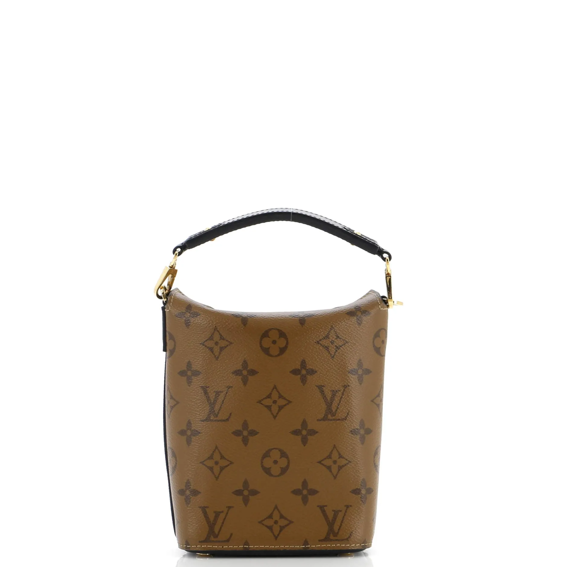 Bento Box Handbag Reverse Monogram Canvas
