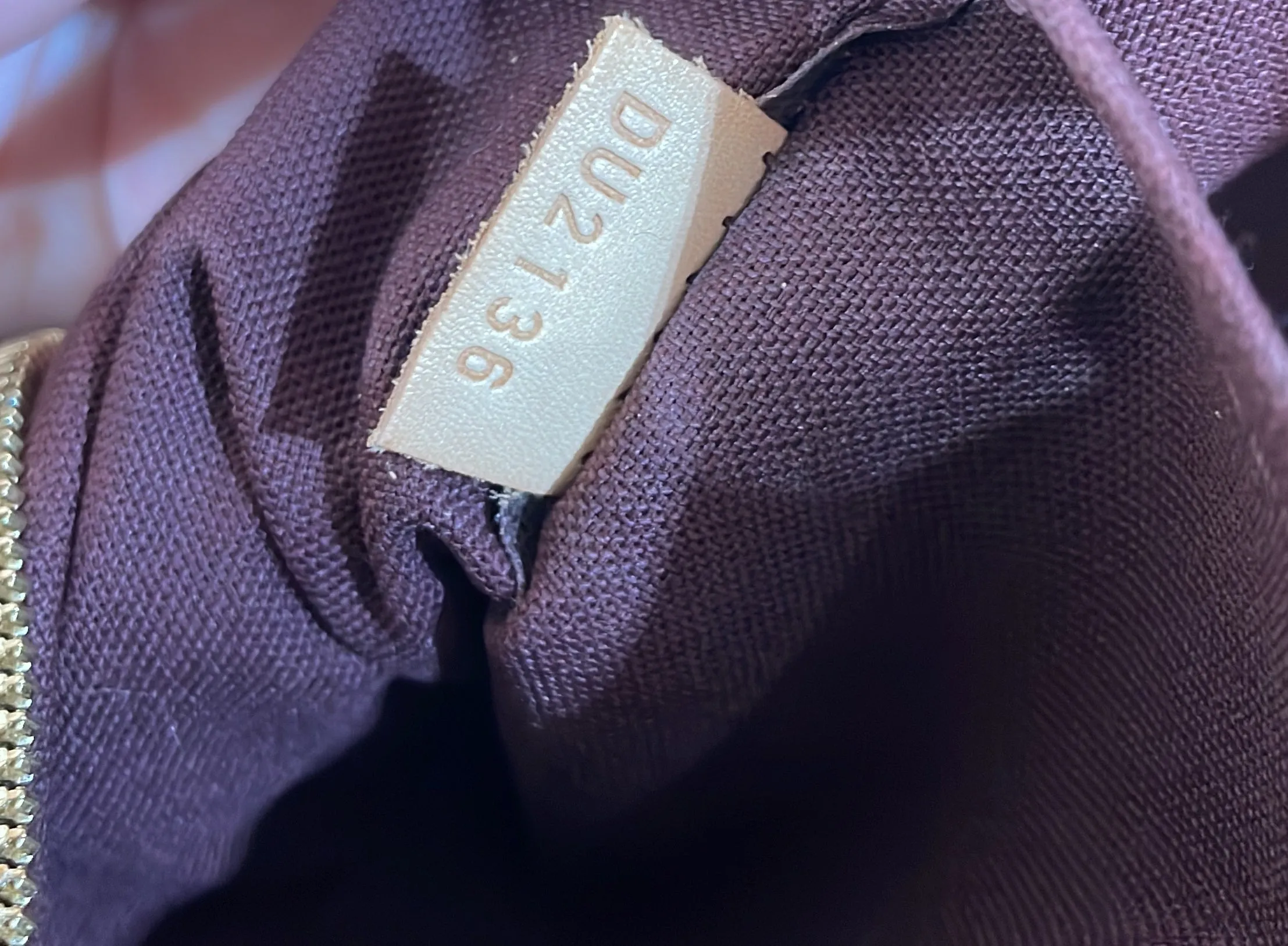 Berri Handbag Monogram Canvas MM