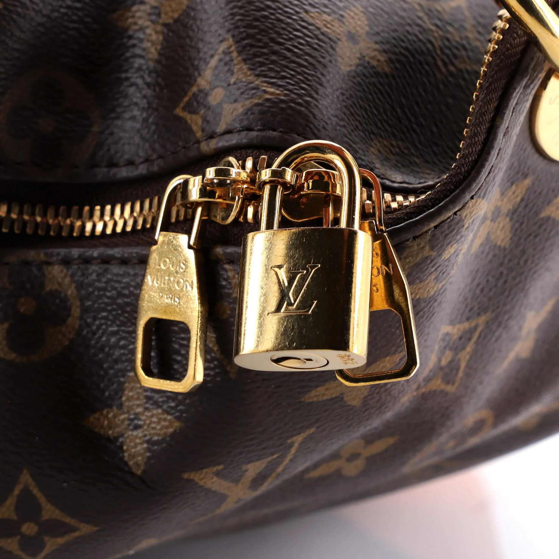 Berri Handbag Monogram Canvas MM