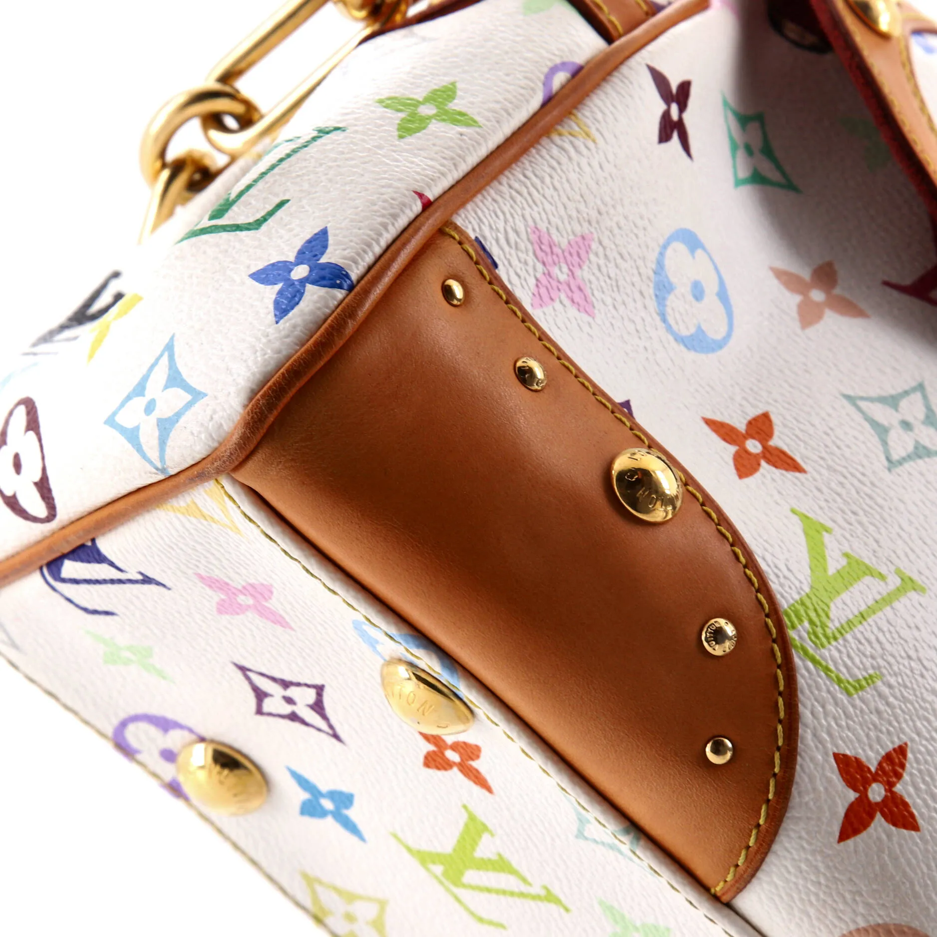 Beverly Handbag Monogram Multicolor MM