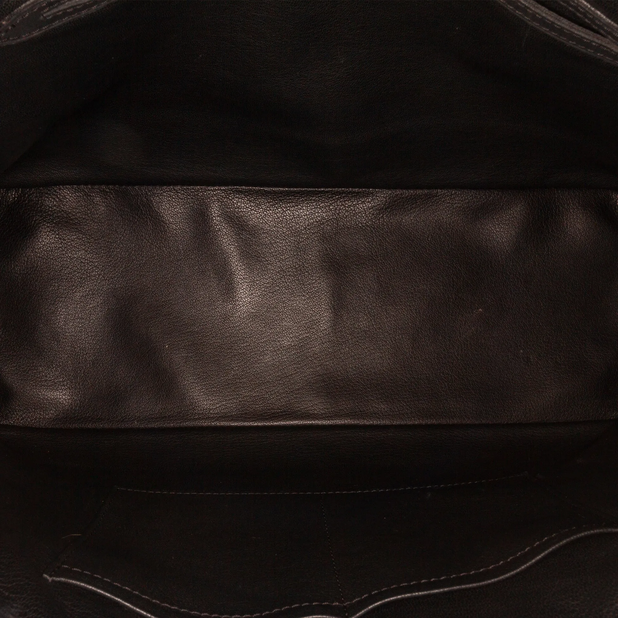 Black Louis Vuitton Cuir Obsession Lockit East-West HandBag