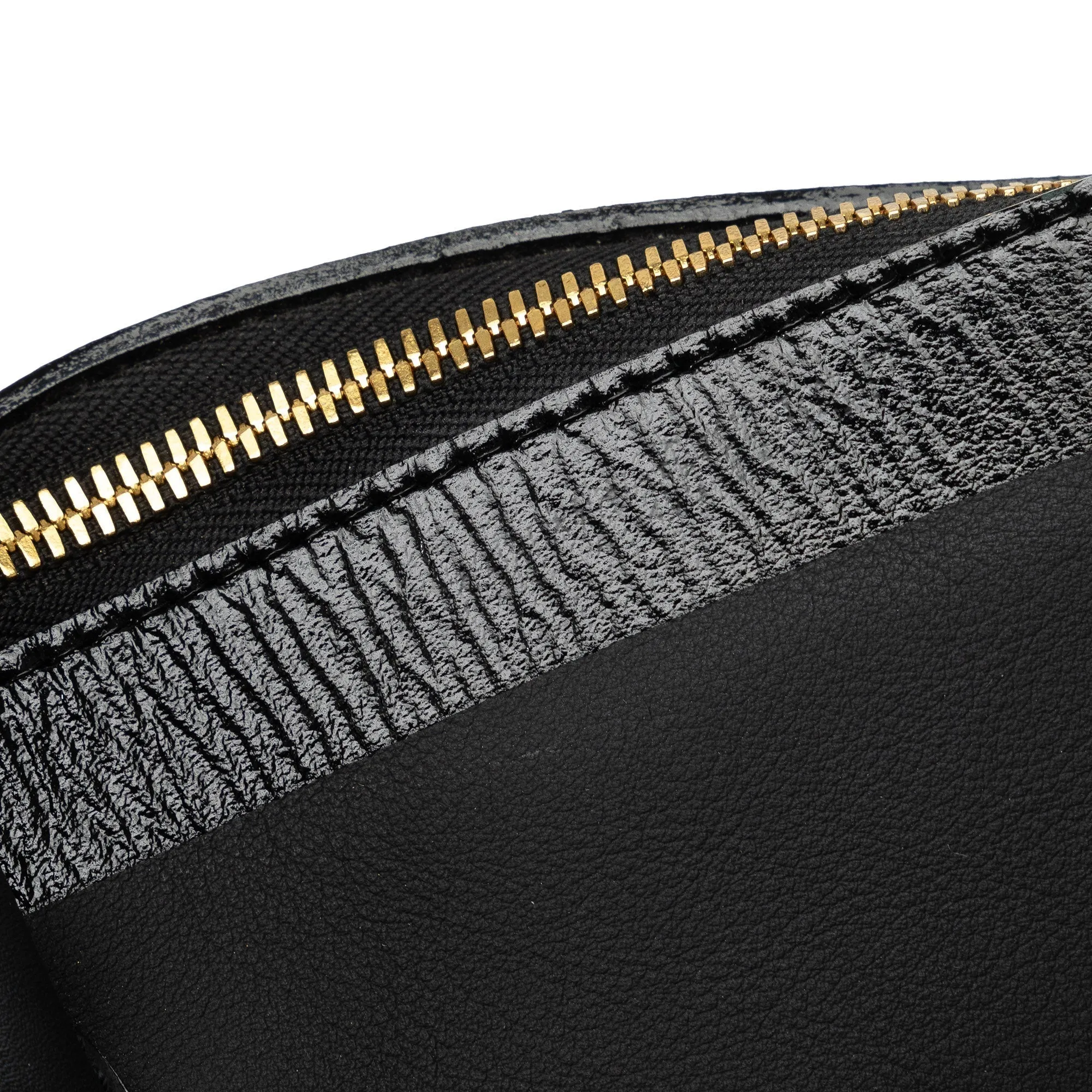 Black Louis Vuitton Cuir Obsession Lockit East-West HandBag