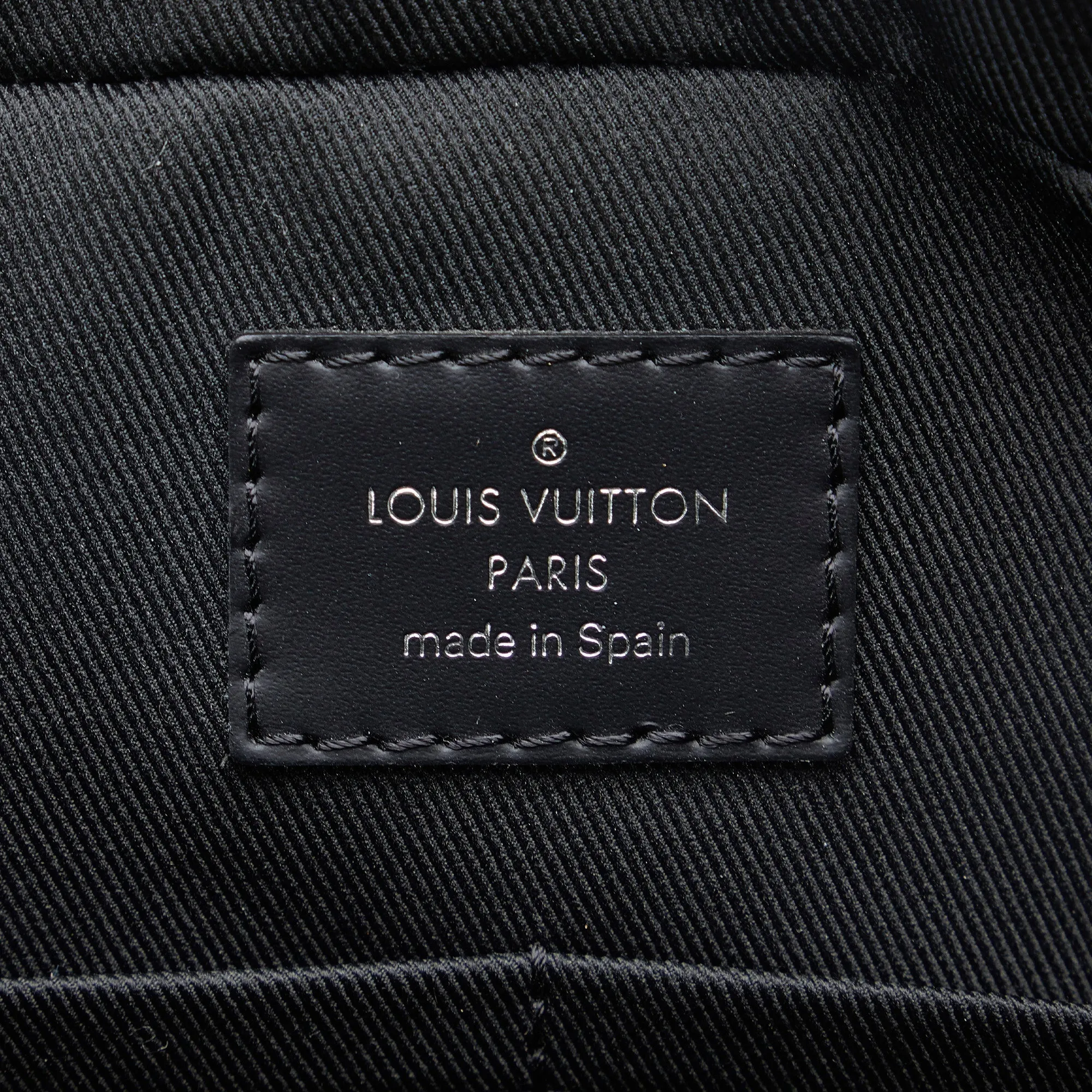Black Louis Vuitton Damier Graphite Dayton Reporter MM Crossbody Bag