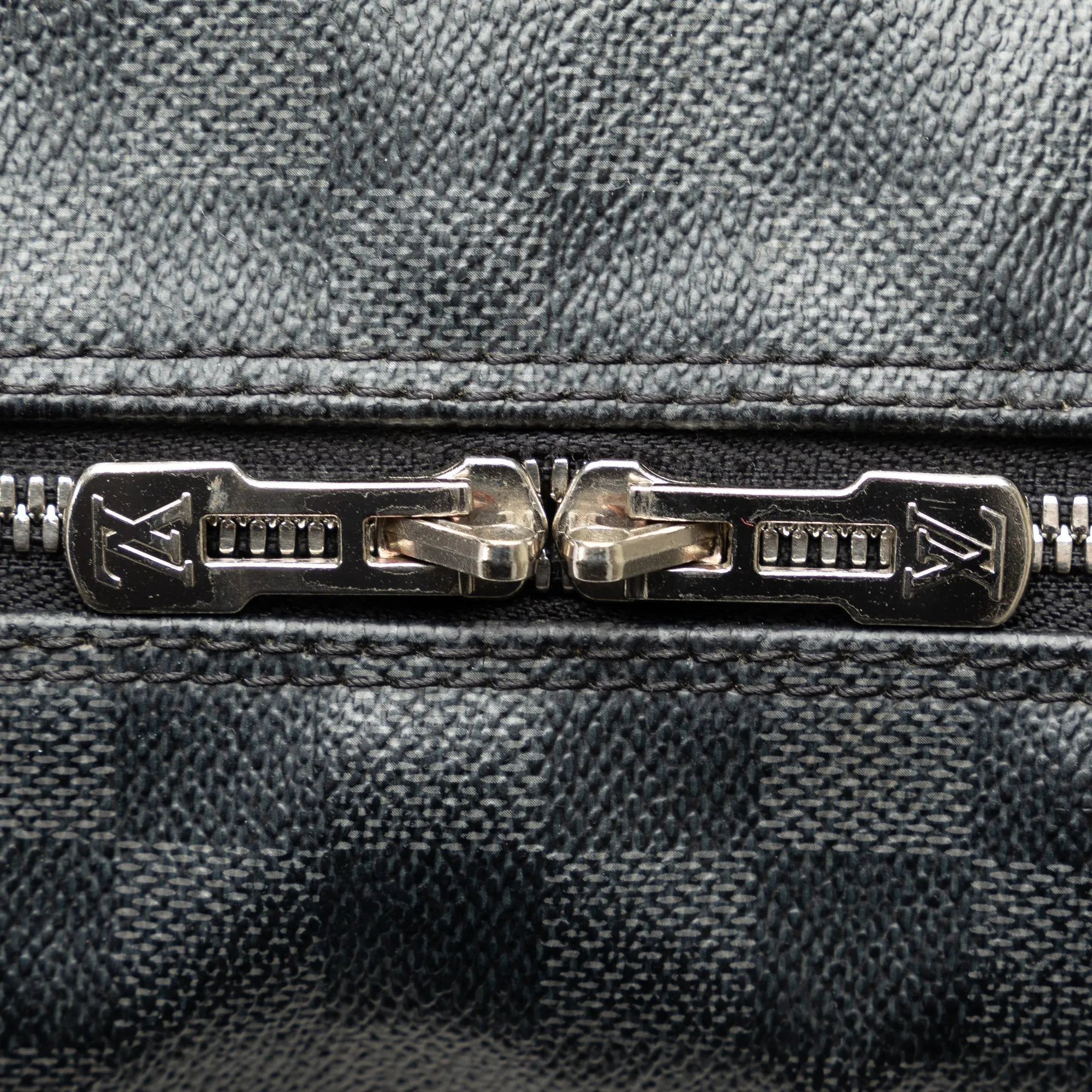 Black Louis Vuitton Damier Graphite Icare Business Bag