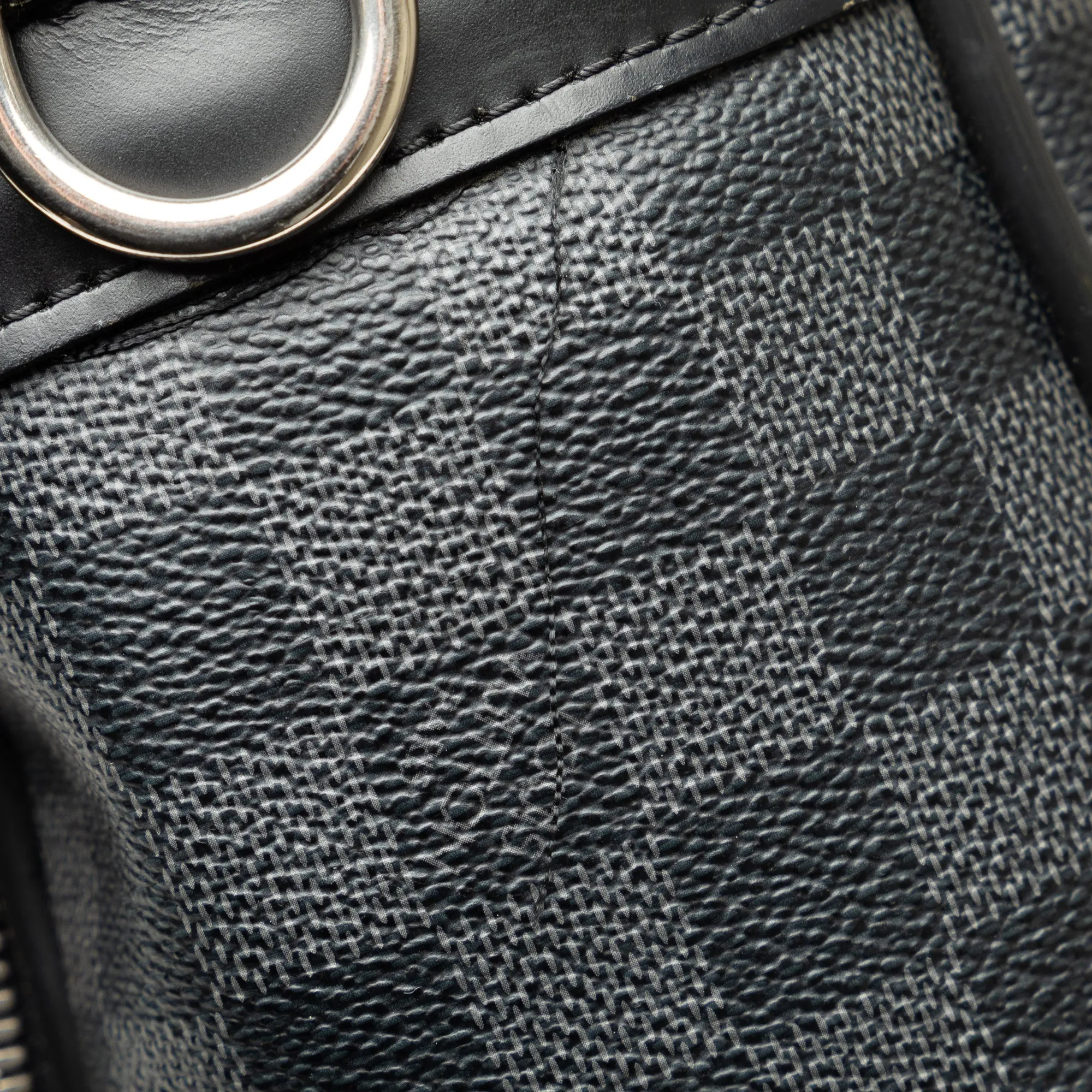 Black Louis Vuitton Damier Graphite Icare Business Bag