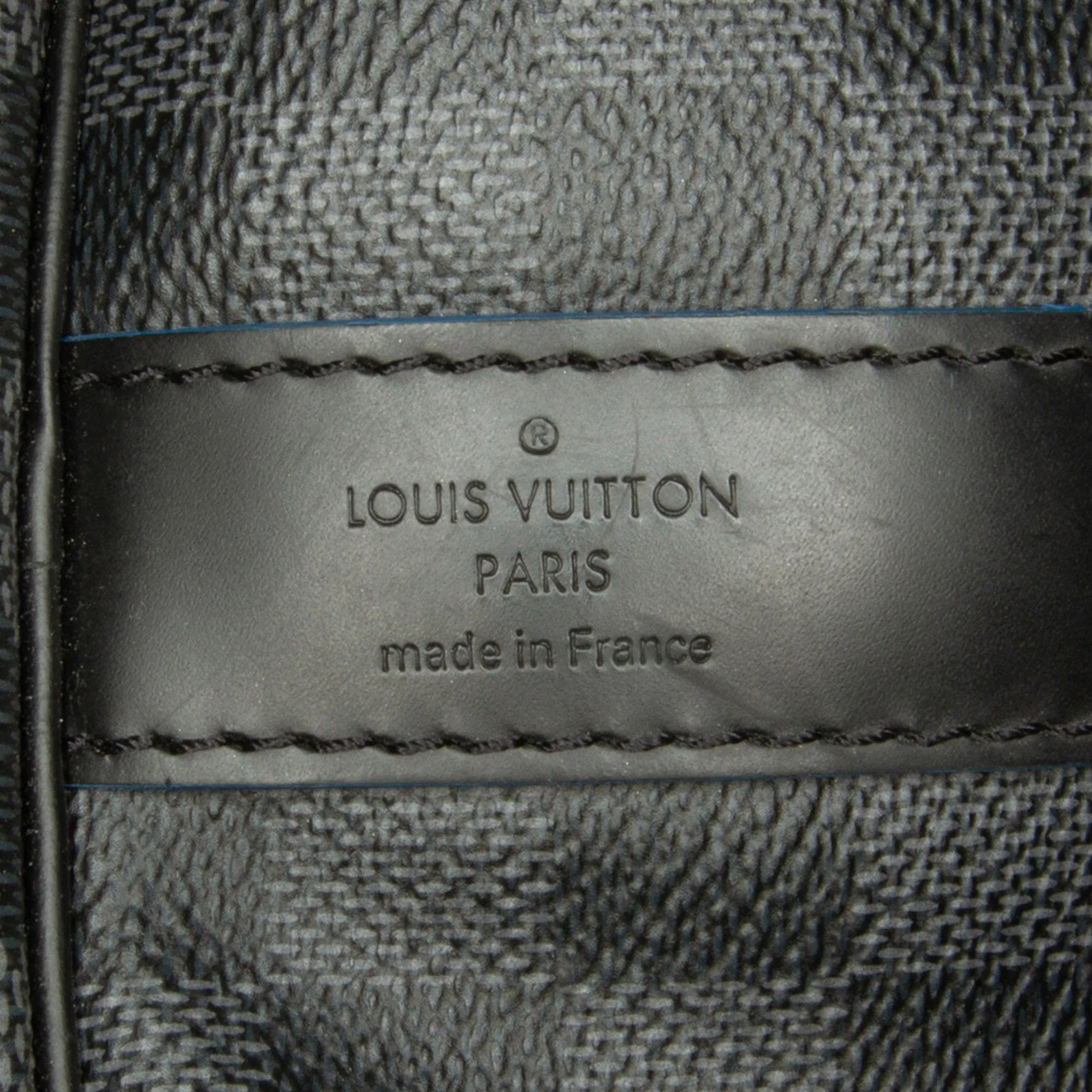 Black Louis Vuitton Damier Graphite Keepall Bandouliere 55 Travel Bag